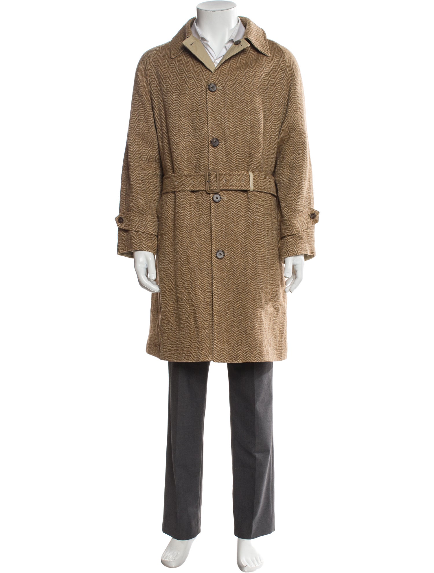 Polo Ralph Lauren Linen Overcoat