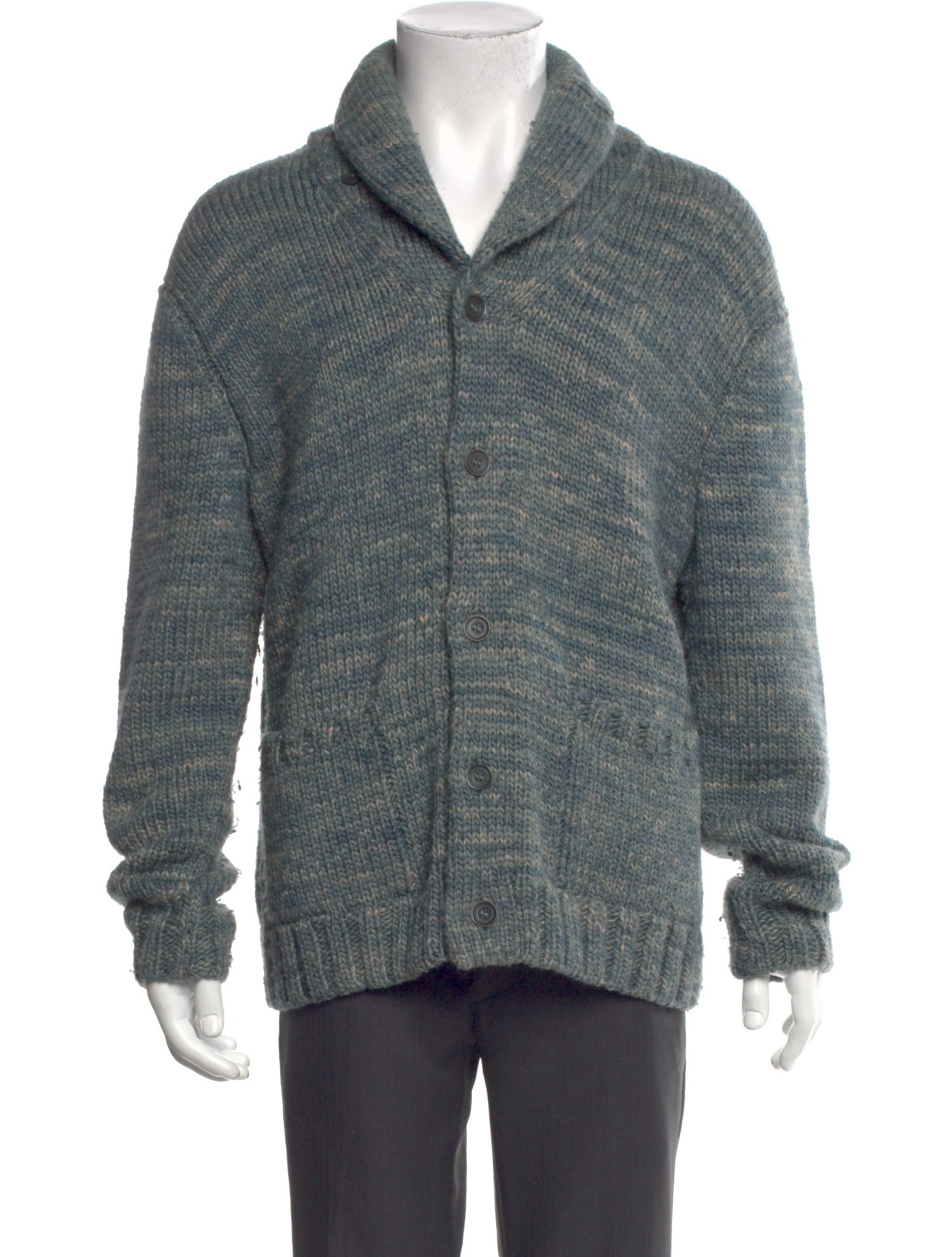 Polo Ralph Lauren Wool Collar Cardigan