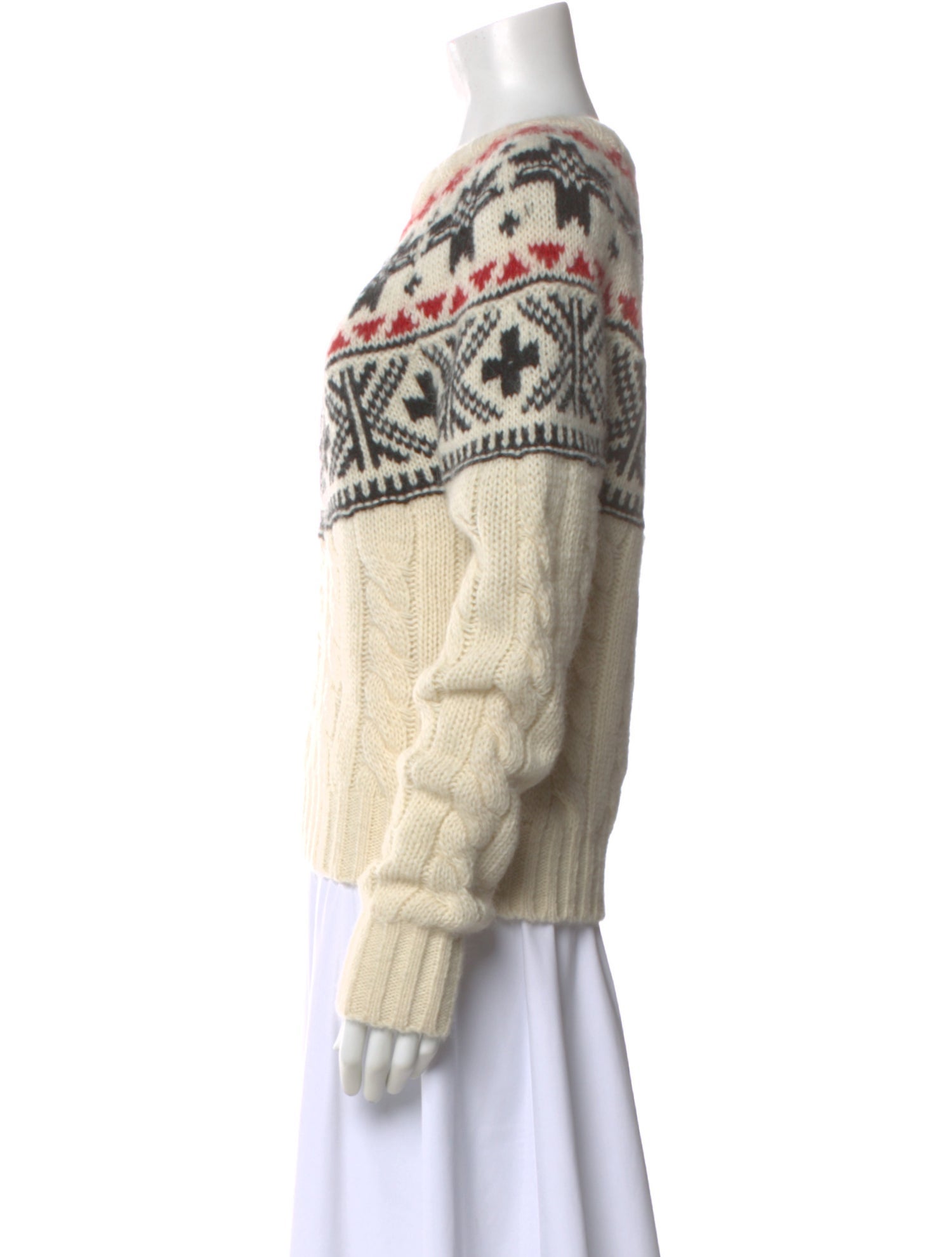 Polo Ralph Lauren Printed Crew Neck Sweater