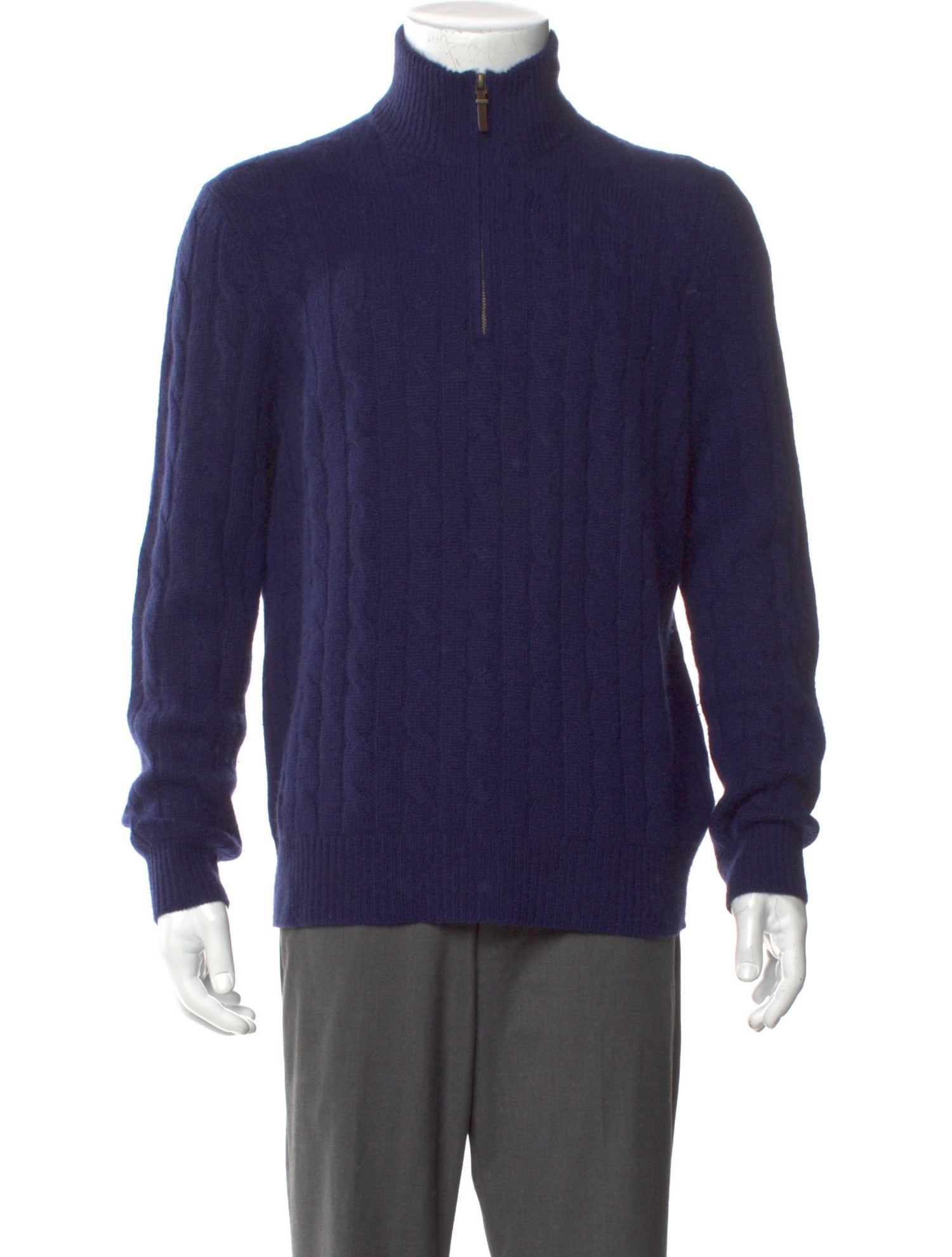 Polo Ralph Lauren Cashmere Turtleneck Polo Sweater