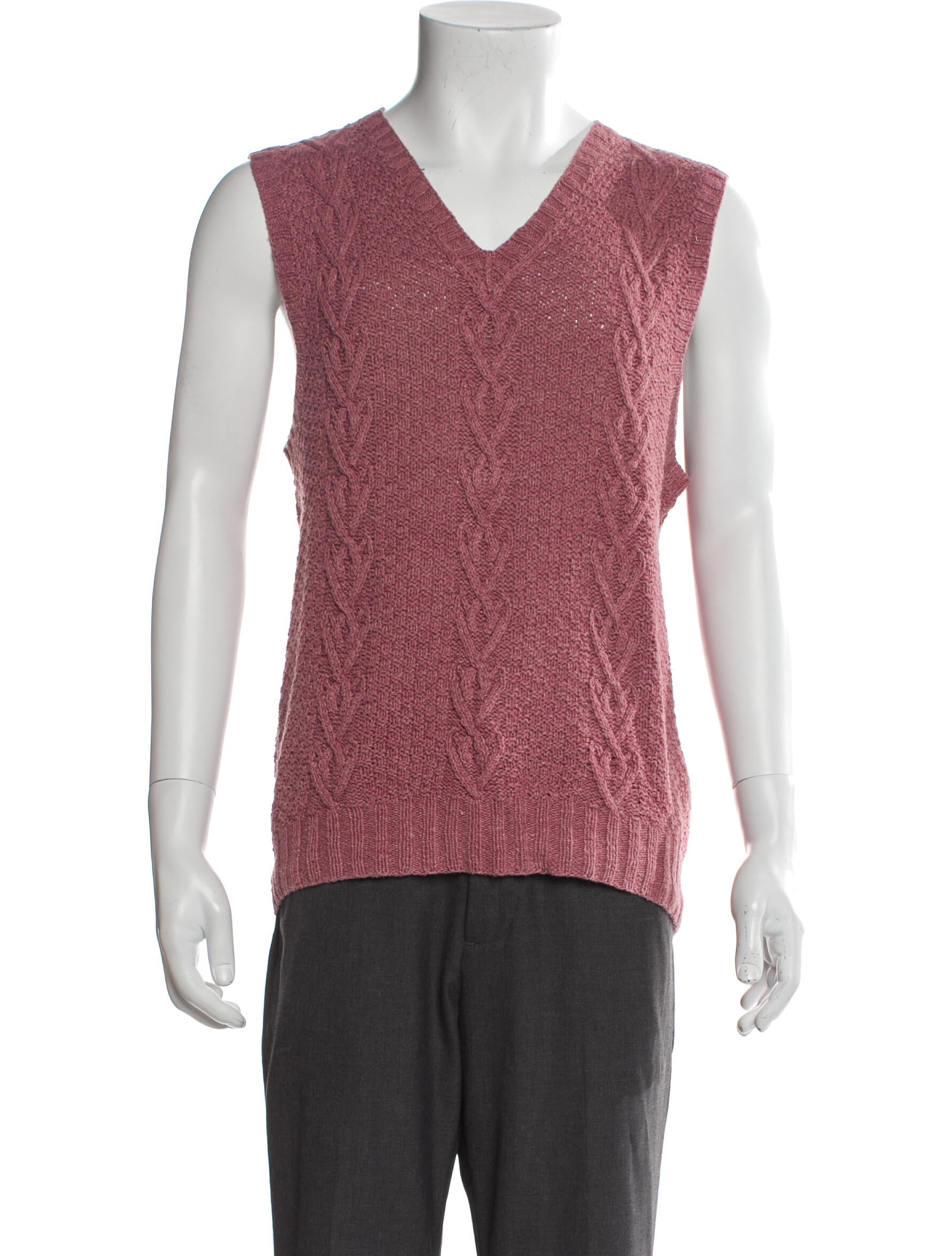 Polo Ralph Lauren Silk V-Neck Sweater Vest