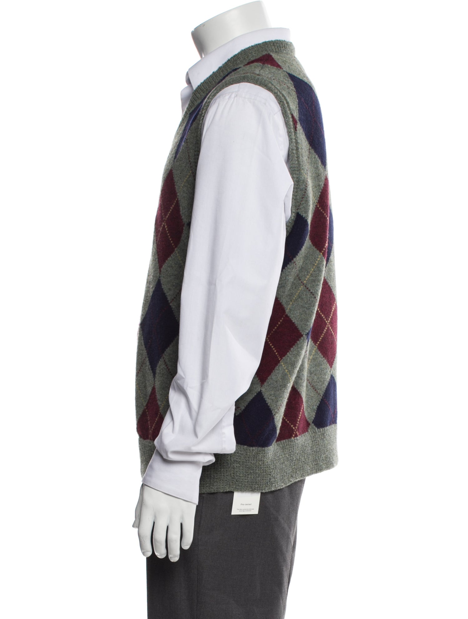 Polo Ralph Lauren Printed V-Neck Sweater Vest