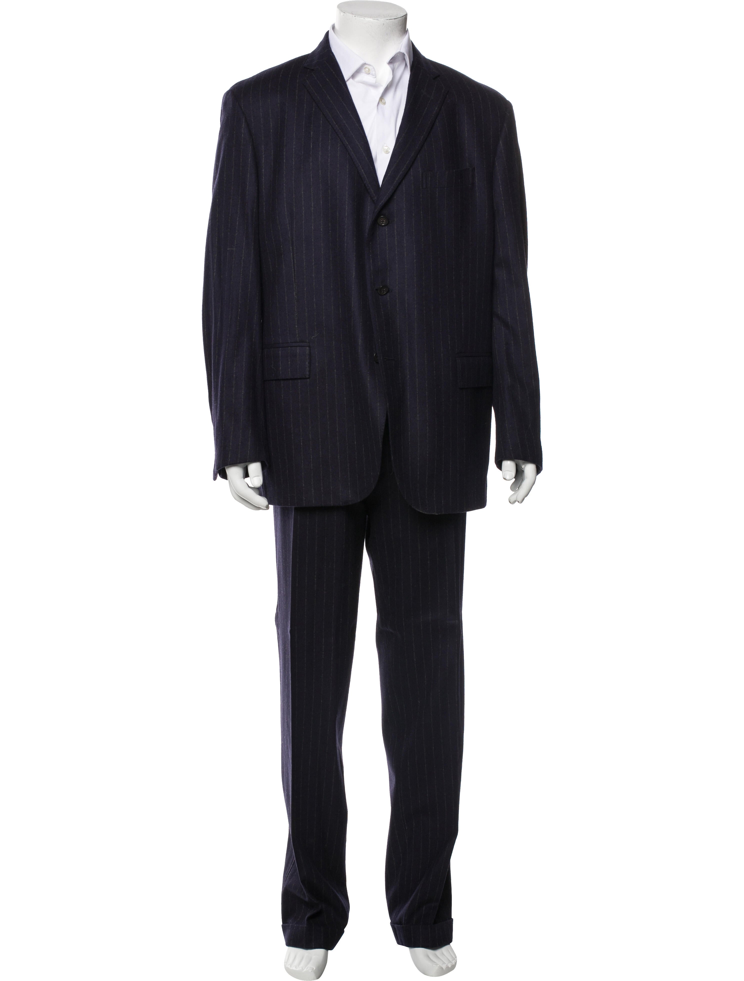 Polo Ralph Lauren Virgin Wool Striped Two-Piece Suit