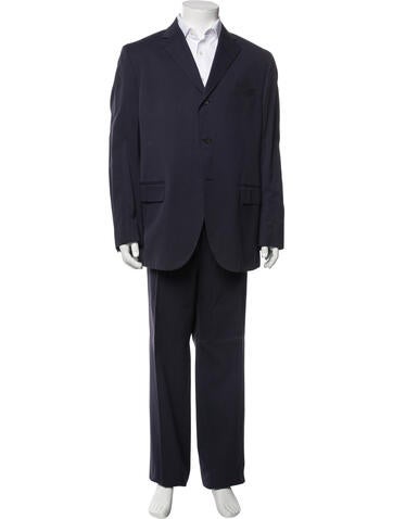 Pre-owned Polo Ralph Lauren Two-piece Suit In Blue