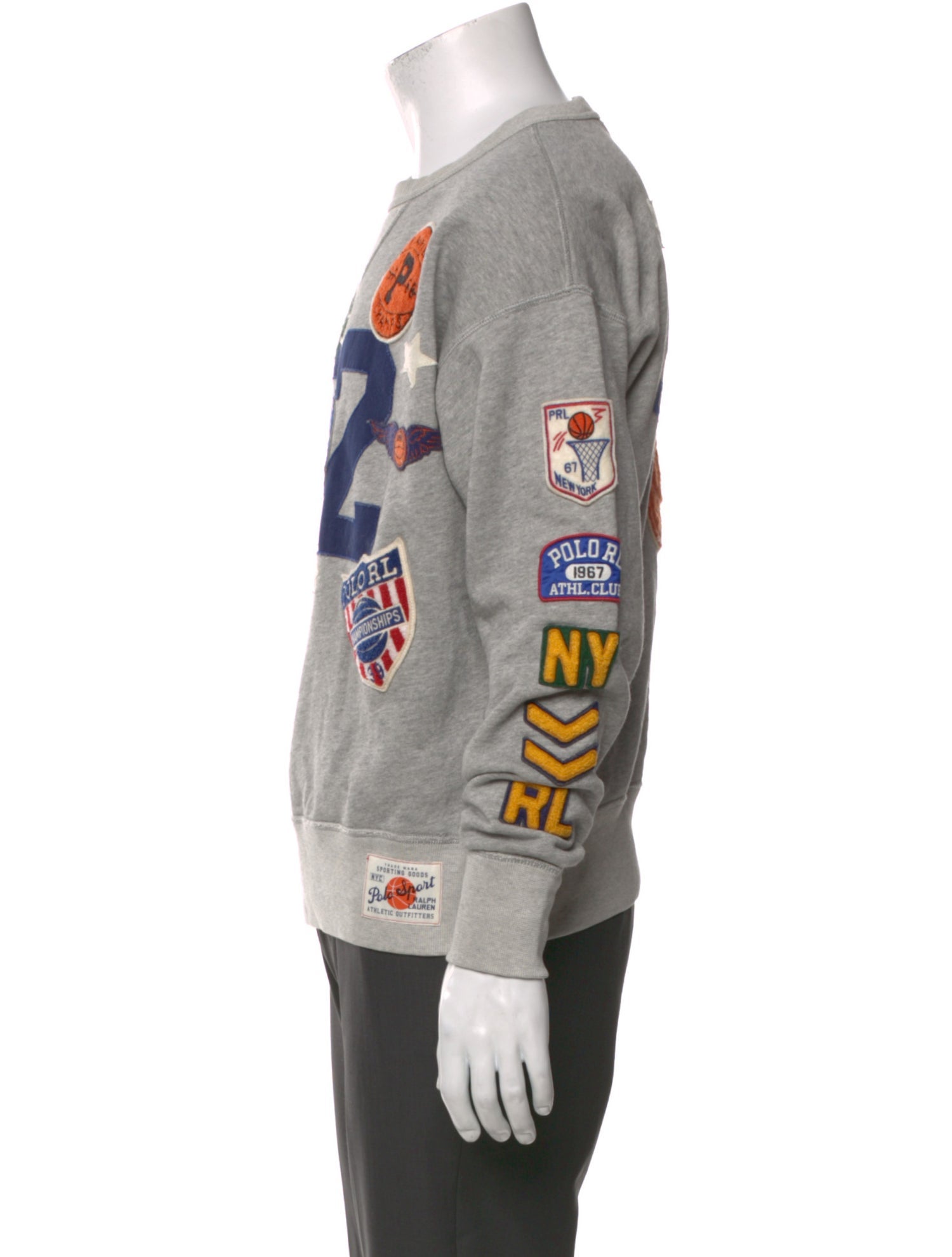 Polo Sport Ralph Lauren Graphic Print Crew Neck Pullover