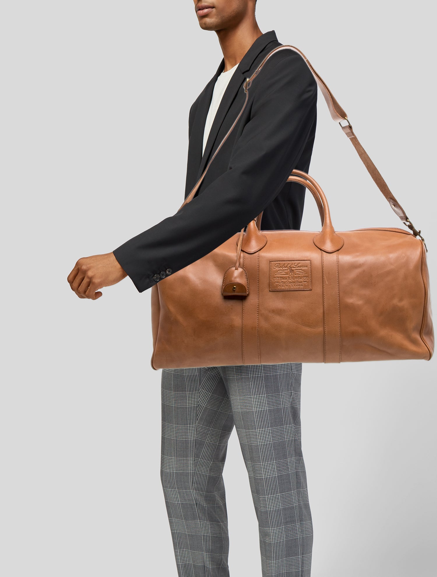 Polo Ralph Lauren Brown Heritage Leather Duffle