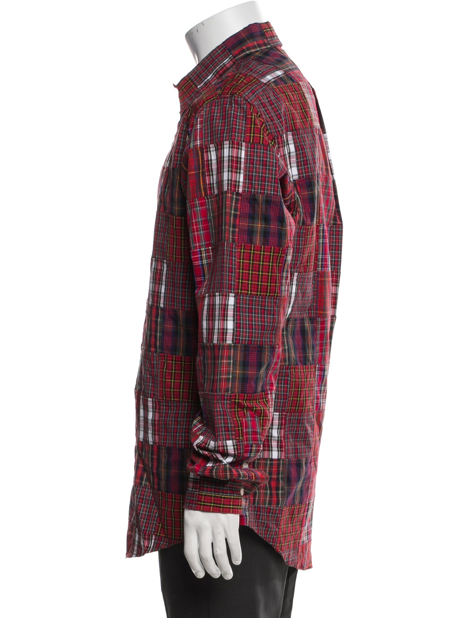 Polo Ralph Lauren Plaid Print Long Sleeve Dress Shirt