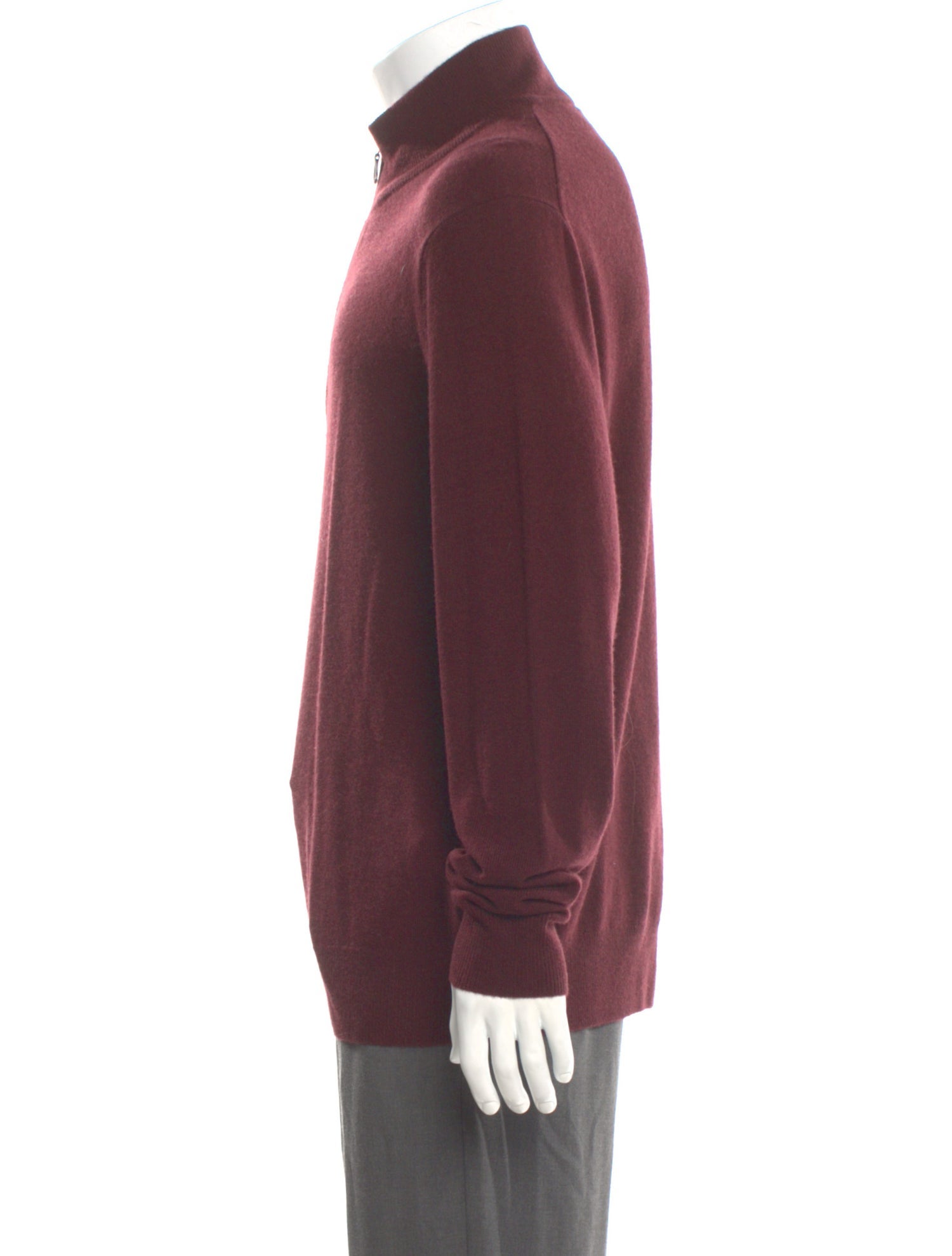 Polo Ralph Lauren Wool Mock Neck Polo Sweater