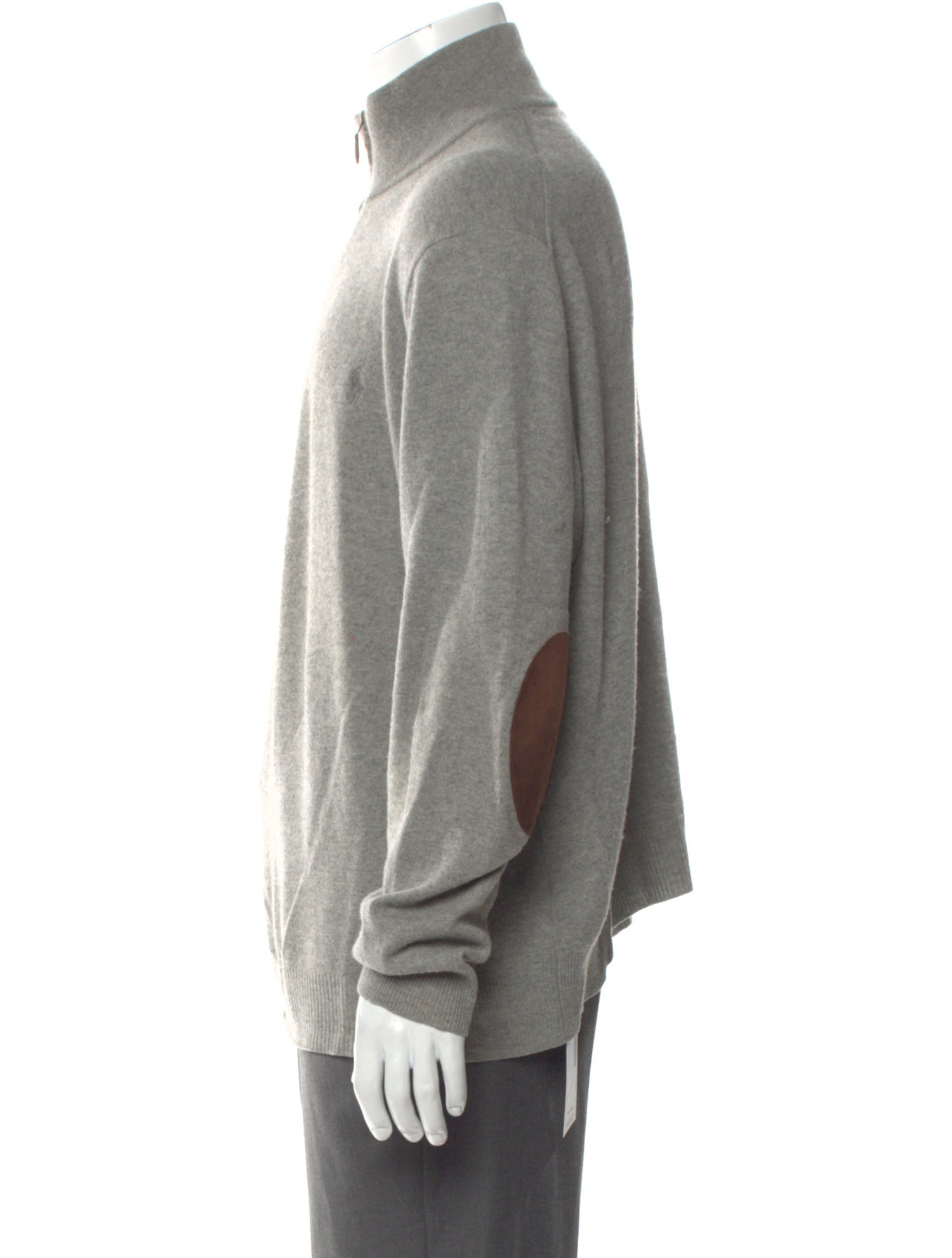 Polo Ralph Lauren Merino Wool Mock Neck Polo Sweater