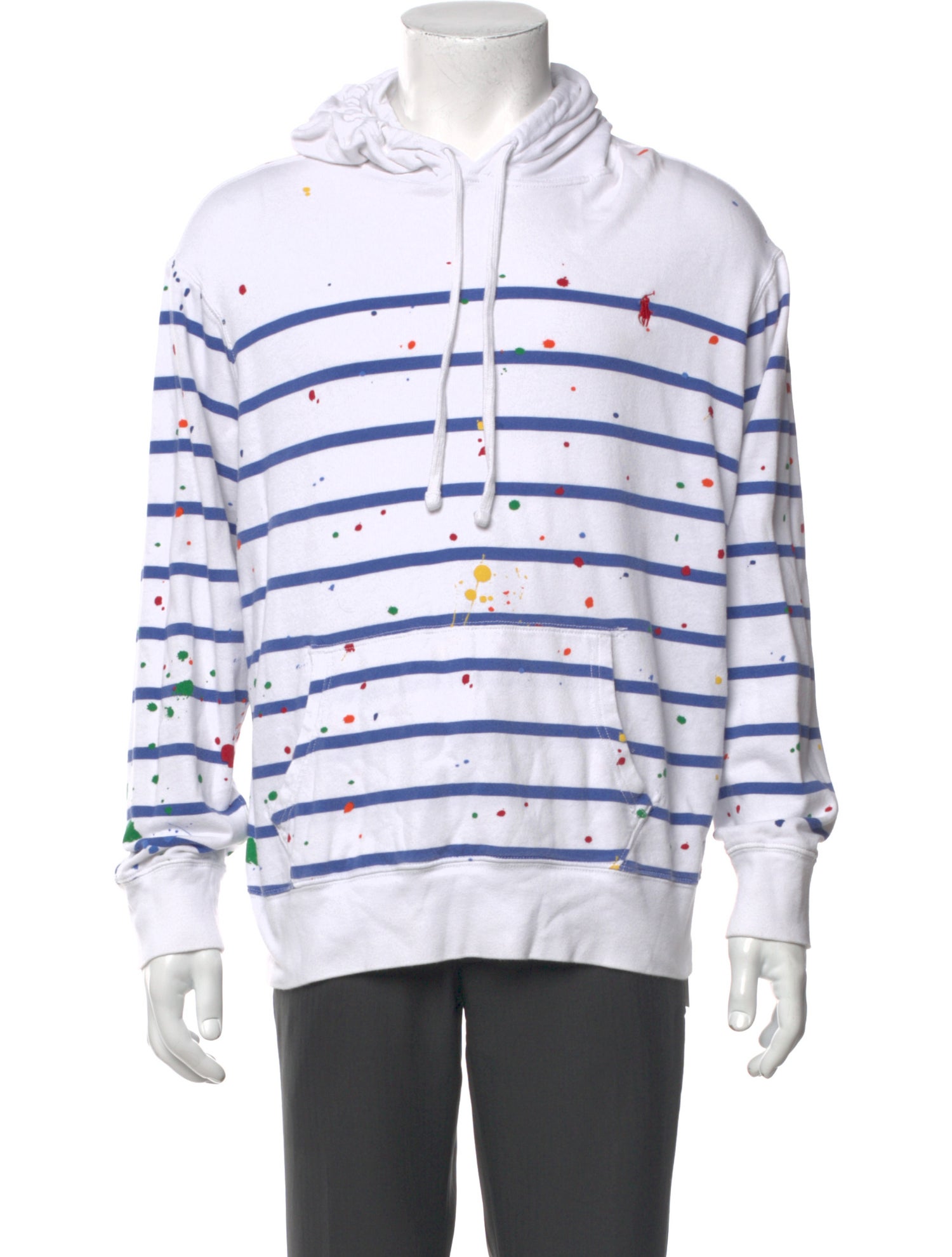 Polo Ralph Lauren Graphic Print Crew Neck Hoodie