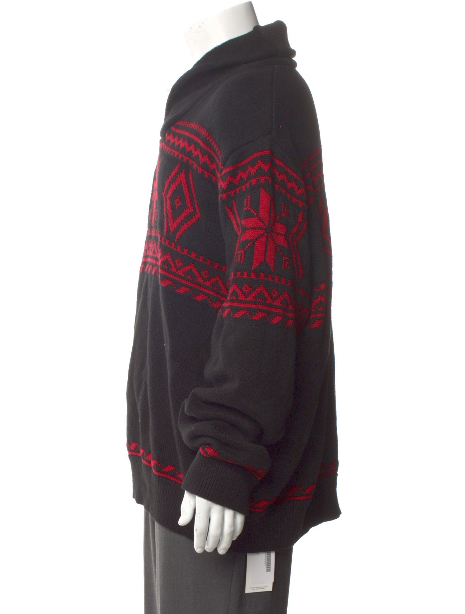 Polo Ralph Lauren Graphic Print Mock Neck Pullover