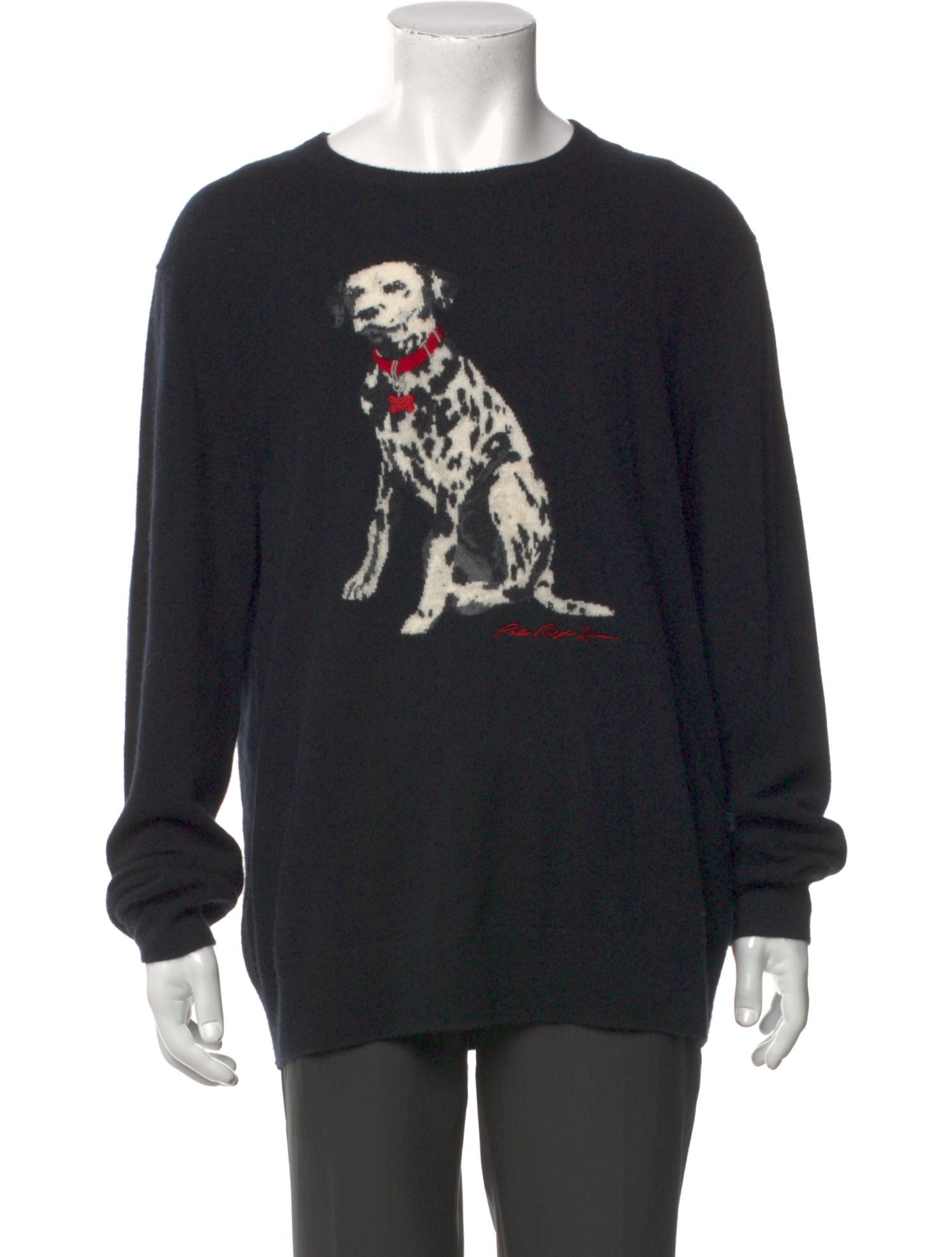 Polo Ralph Lauren Cashmere Graphic Print Pullover