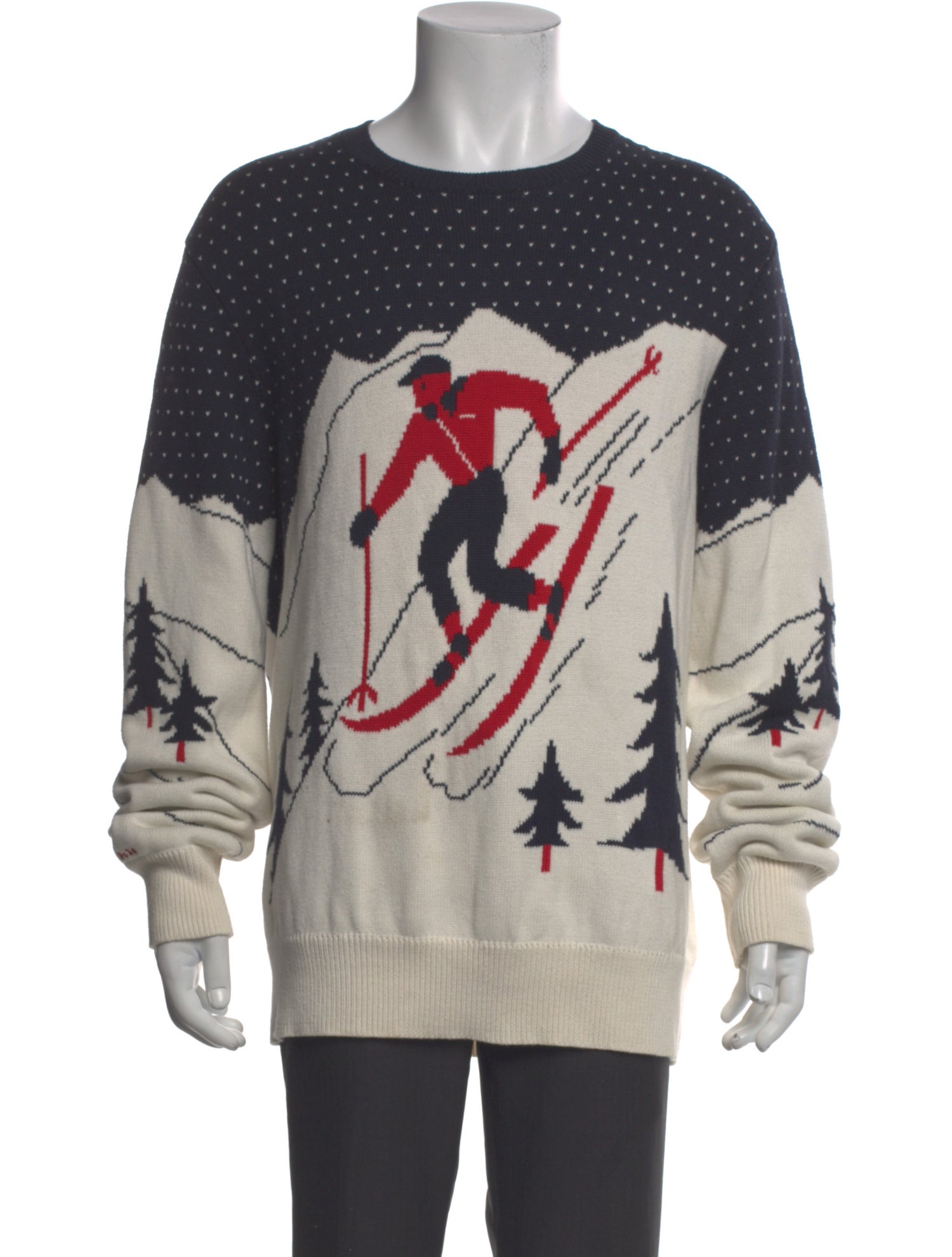 Polo Ralph Lauren Printed Crew Neck Pullover