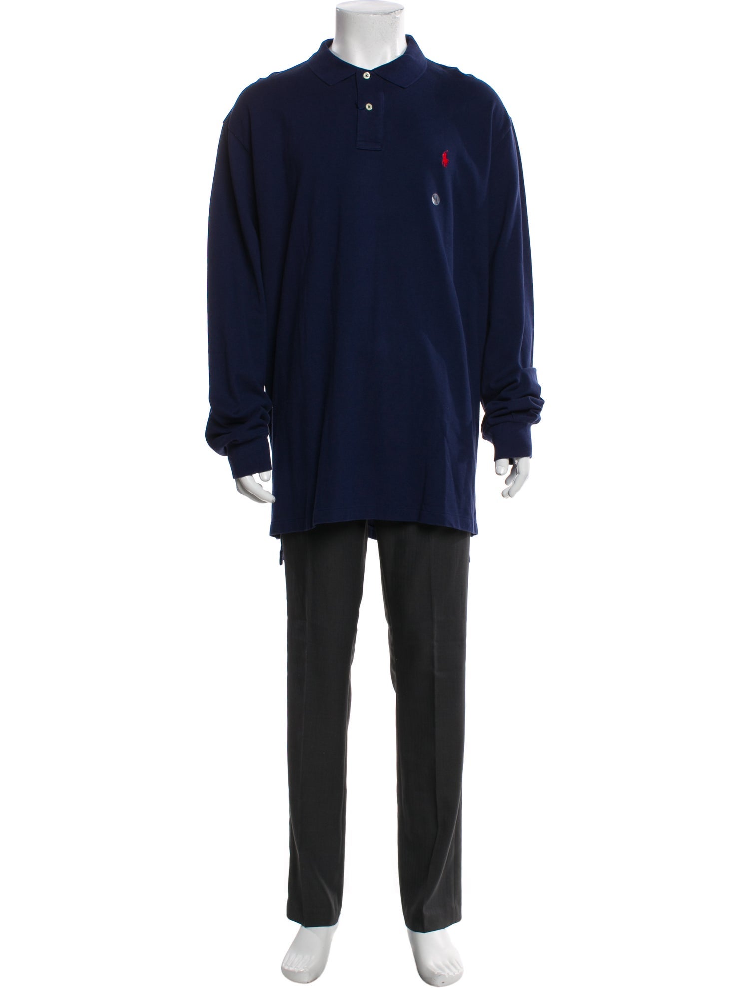 Polo Ralph Lauren Collar Long Sleeve Polo Shirt w/ Tags