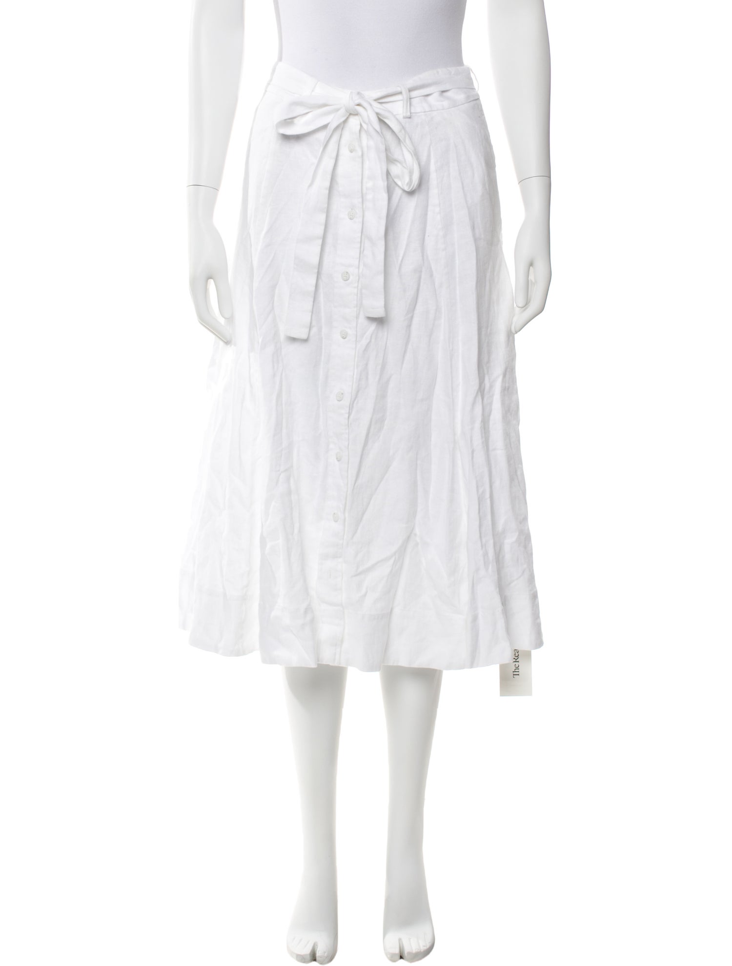 Polo Ralph Lauren Linen Midi Length Skirt
