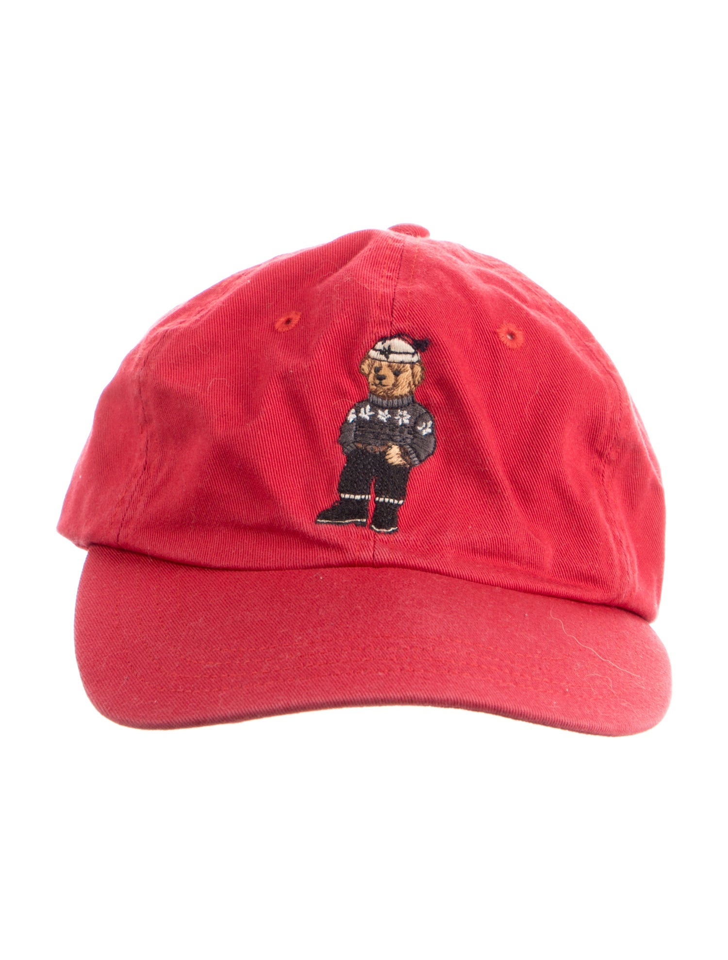Polo Ralph Lauren Red Embroidered Cap