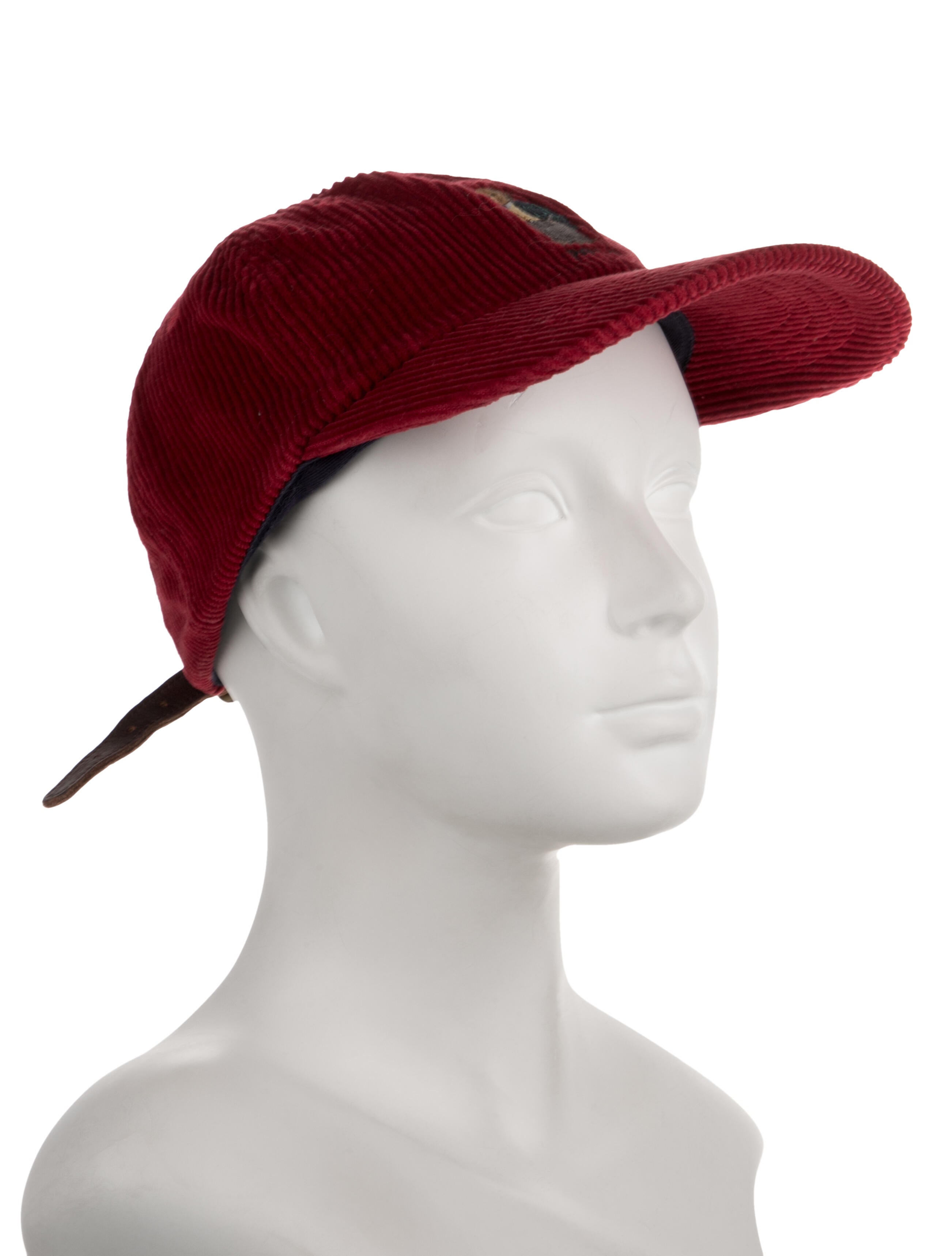 Polo Ralph Lauren Leather Trim Baseball Cap