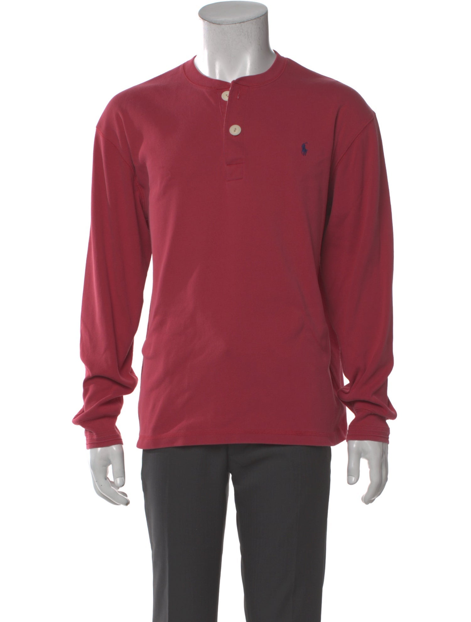Polo Ralph Lauren Crew Neck Long Sleeve Polo Shirt