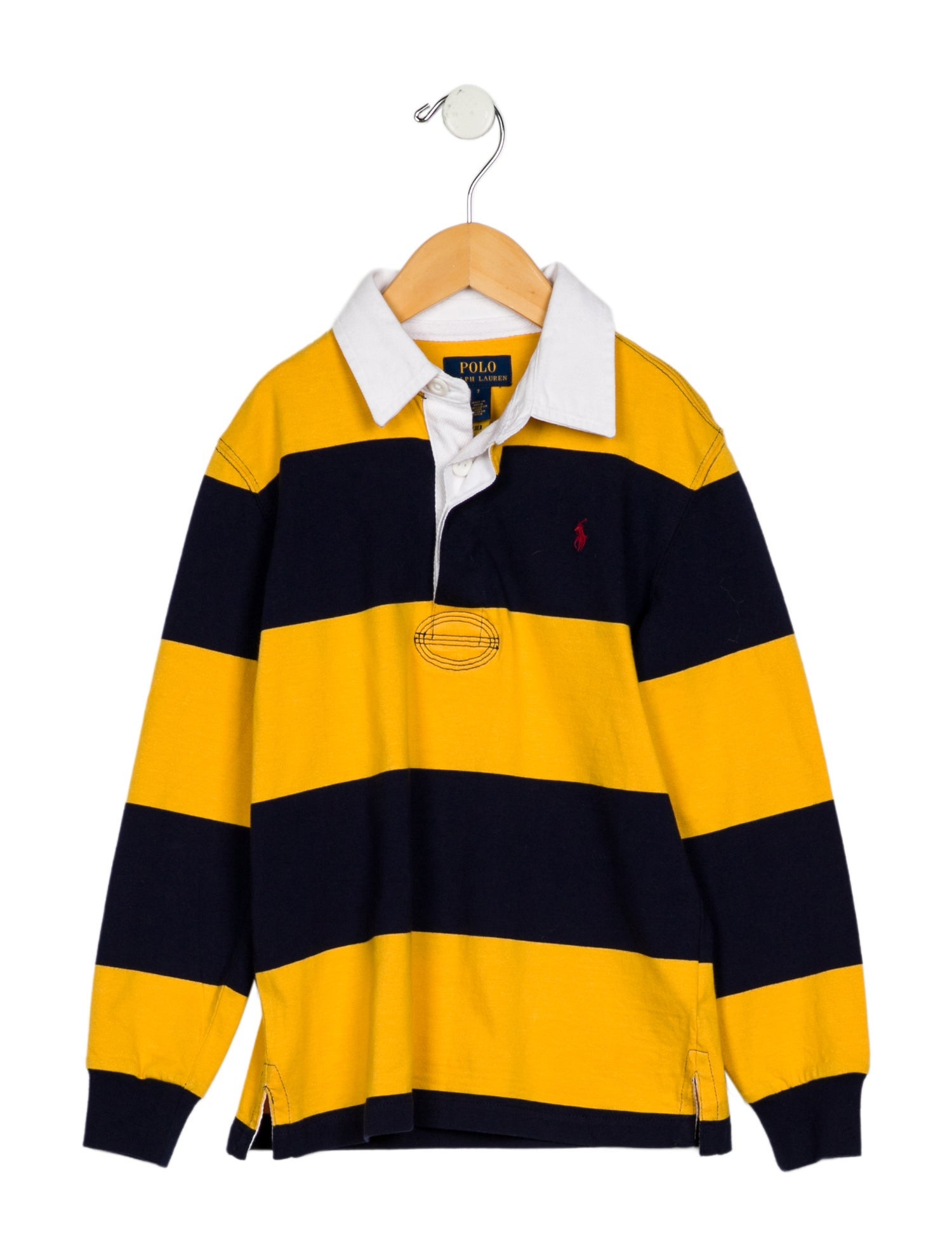 Polo Ralph Lauren Long Sleeve Pattern Print Polo Shirt