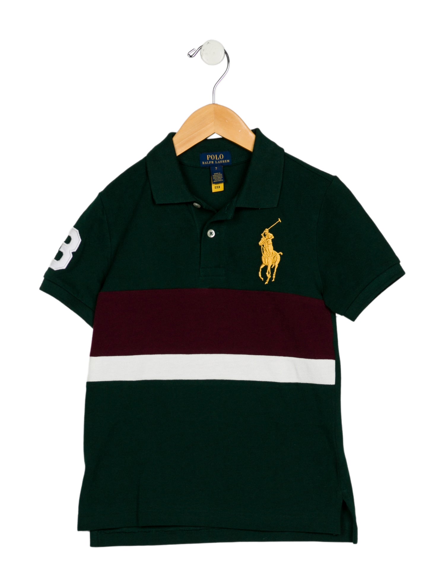 Polo Ralph Lauren Short Sleeve Pattern Print Polo Shirt