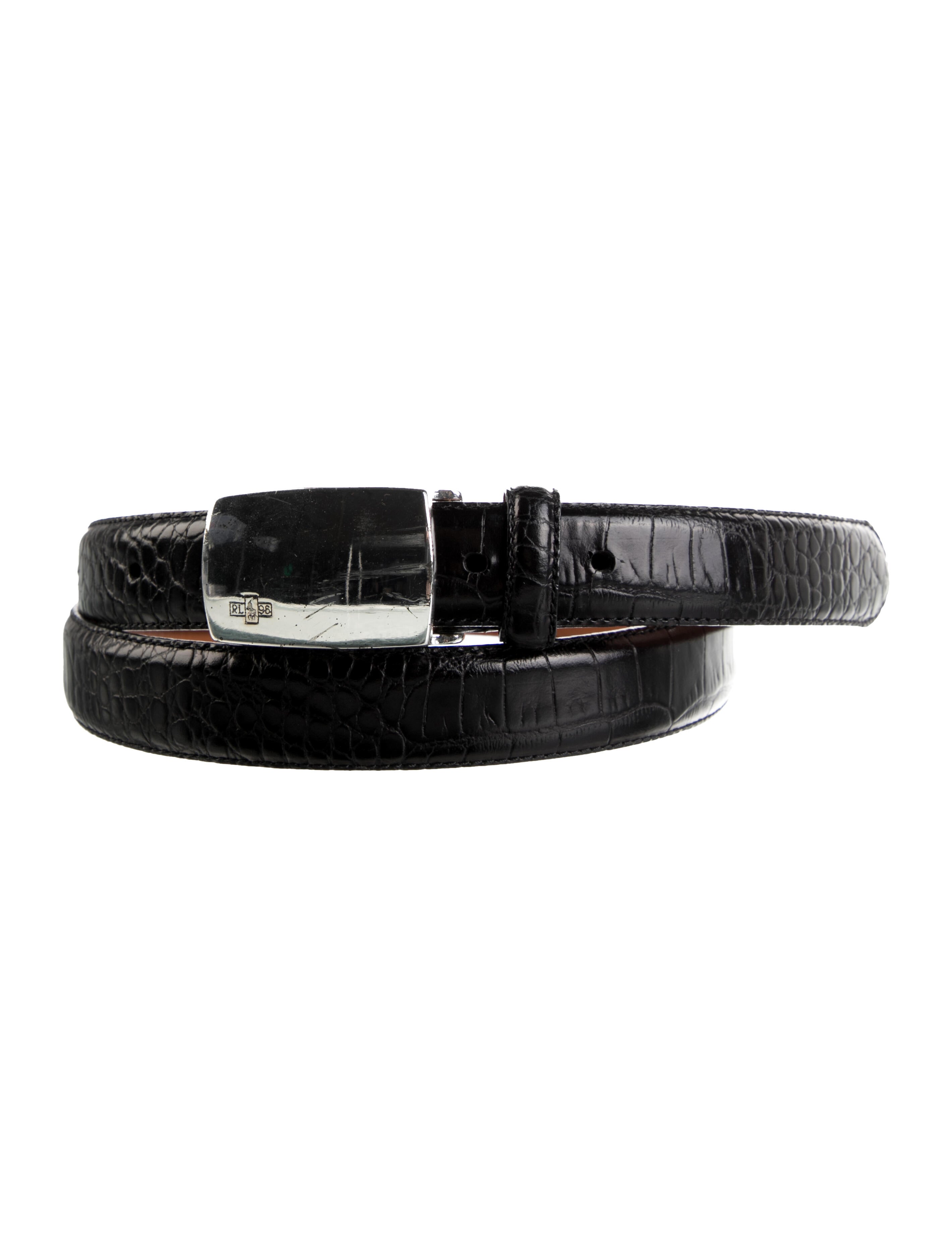Polo Ralph Lauren Skinny Leather Waist Belt
