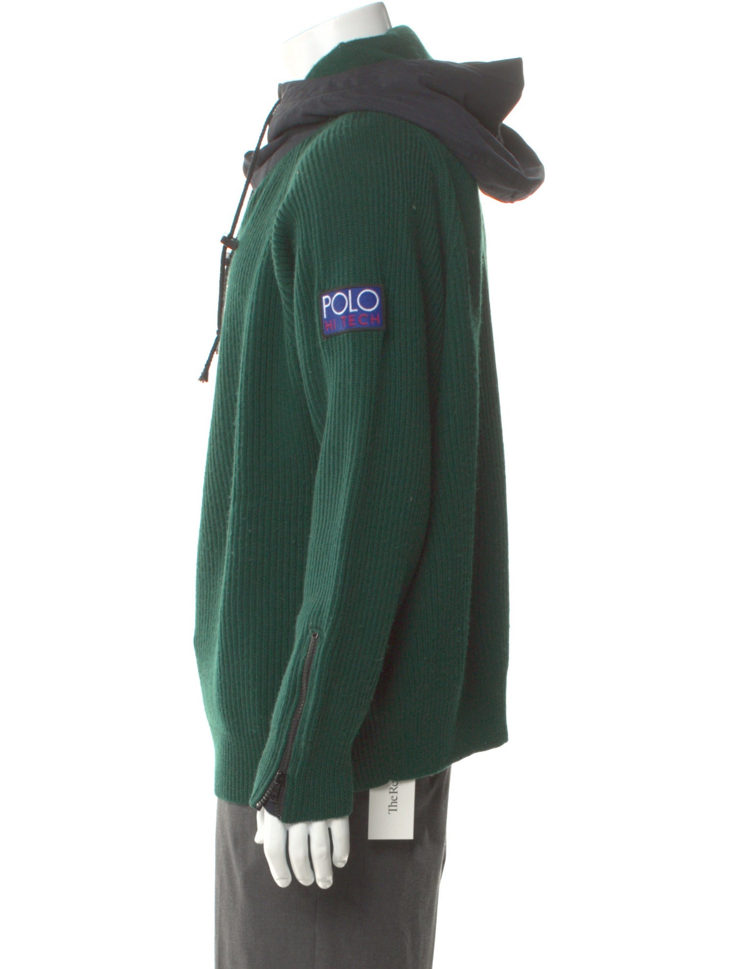 Polo Ralph Lauren Wool Mock Neck Polo Sweater