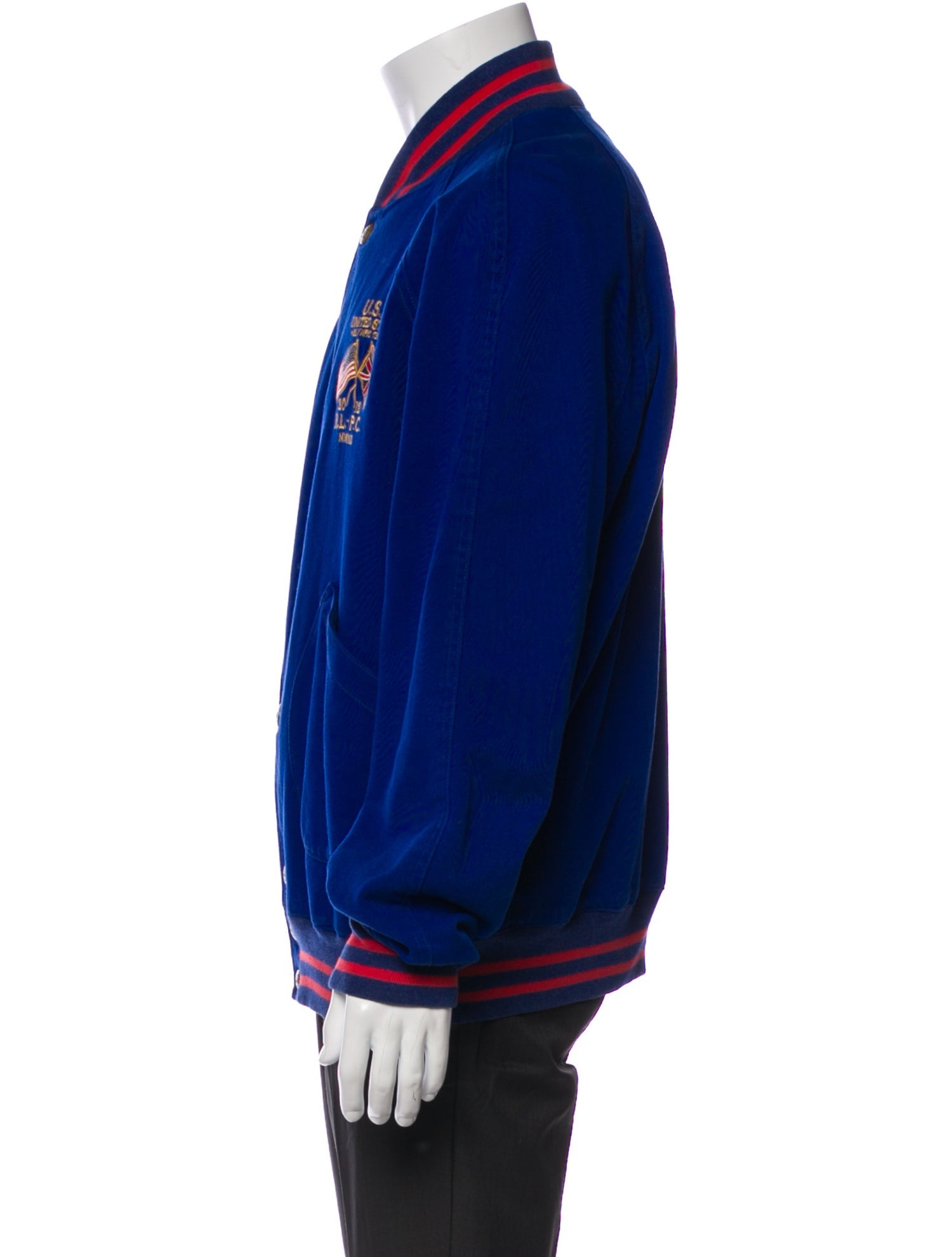 Polo Ralph Lauren Graphic Print Varsity Jacket