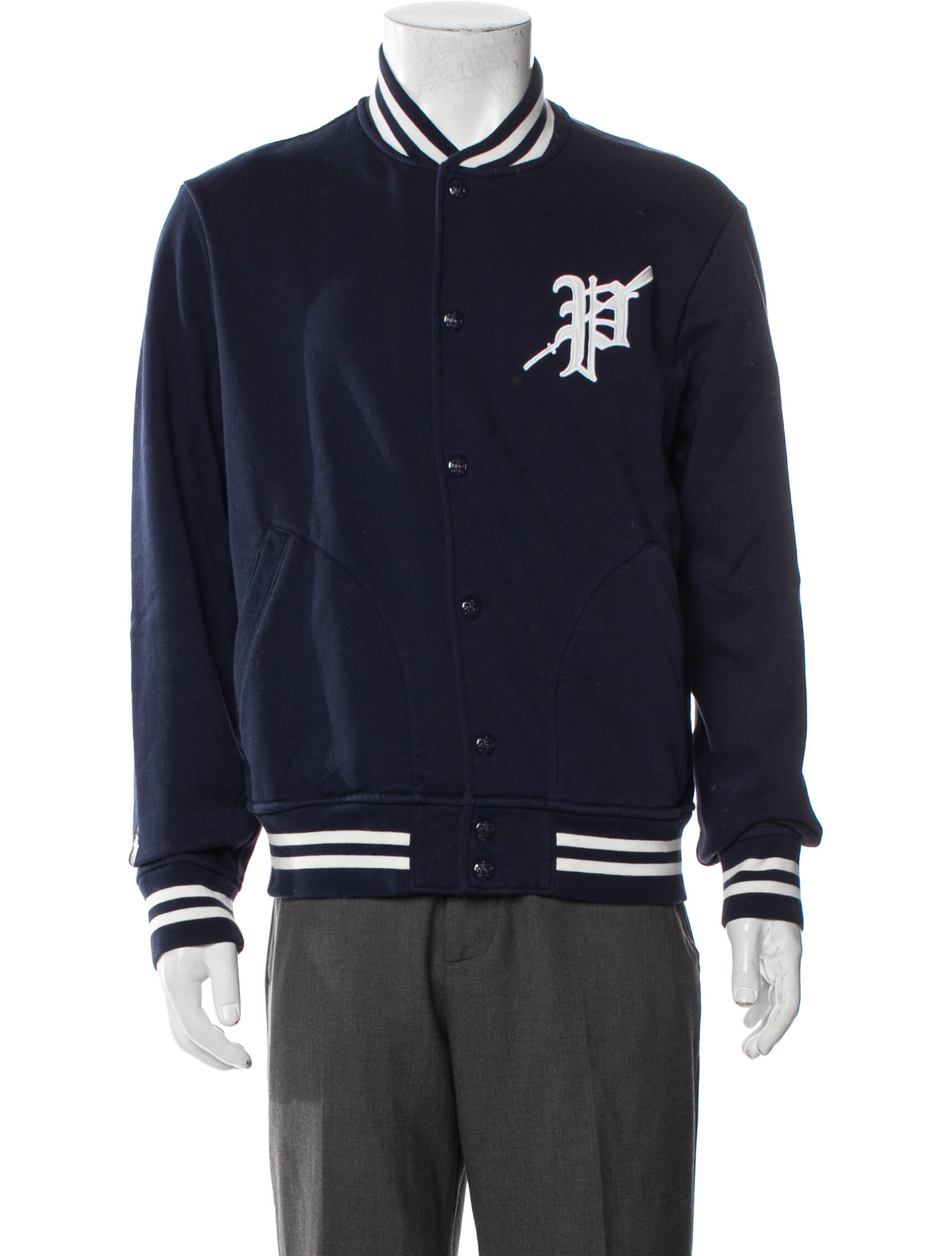 Polo Ralph Lauren Striped Varsity Jacket