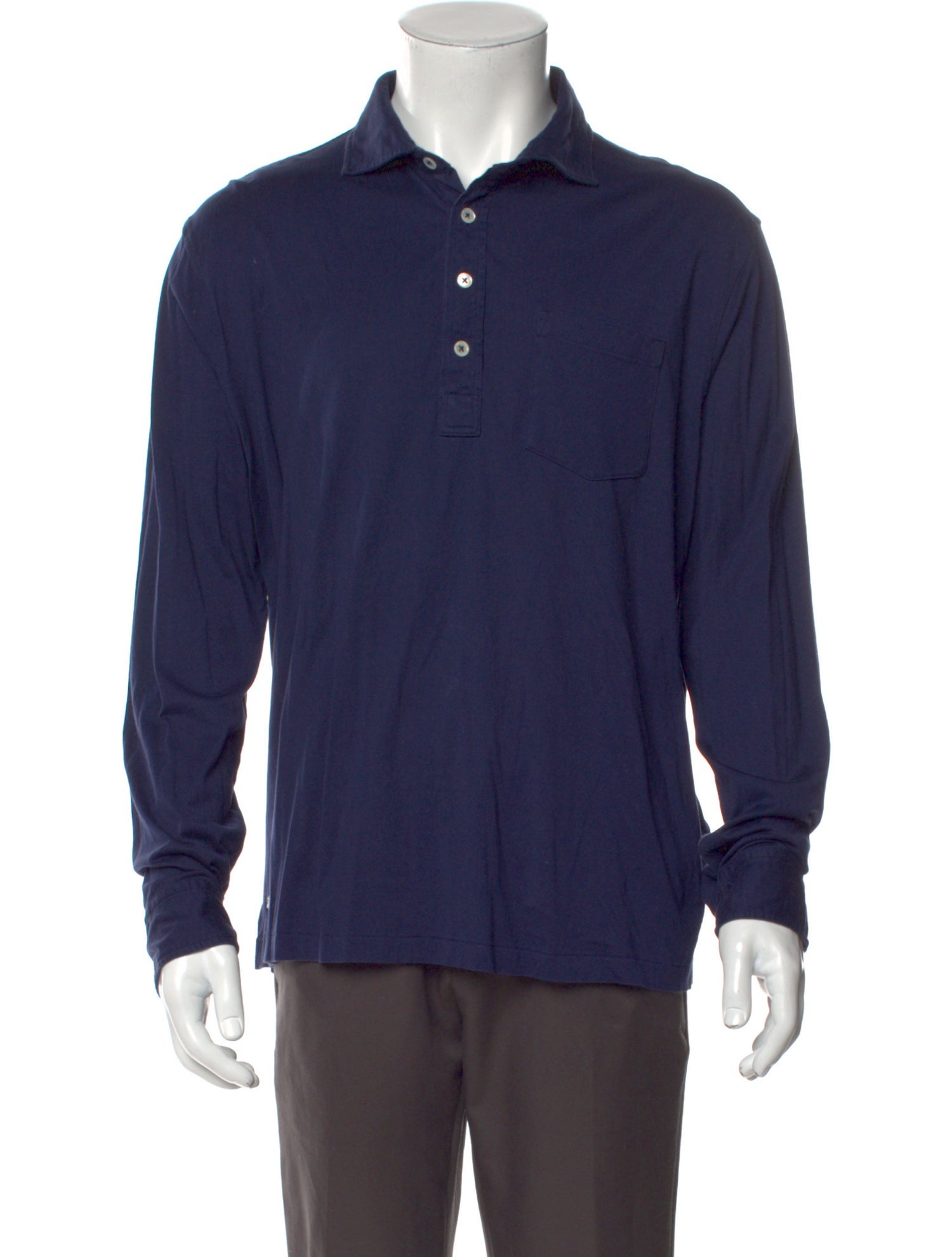 Polo Ralph Lauren Crew Neck Long Sleeve Polo Shirt