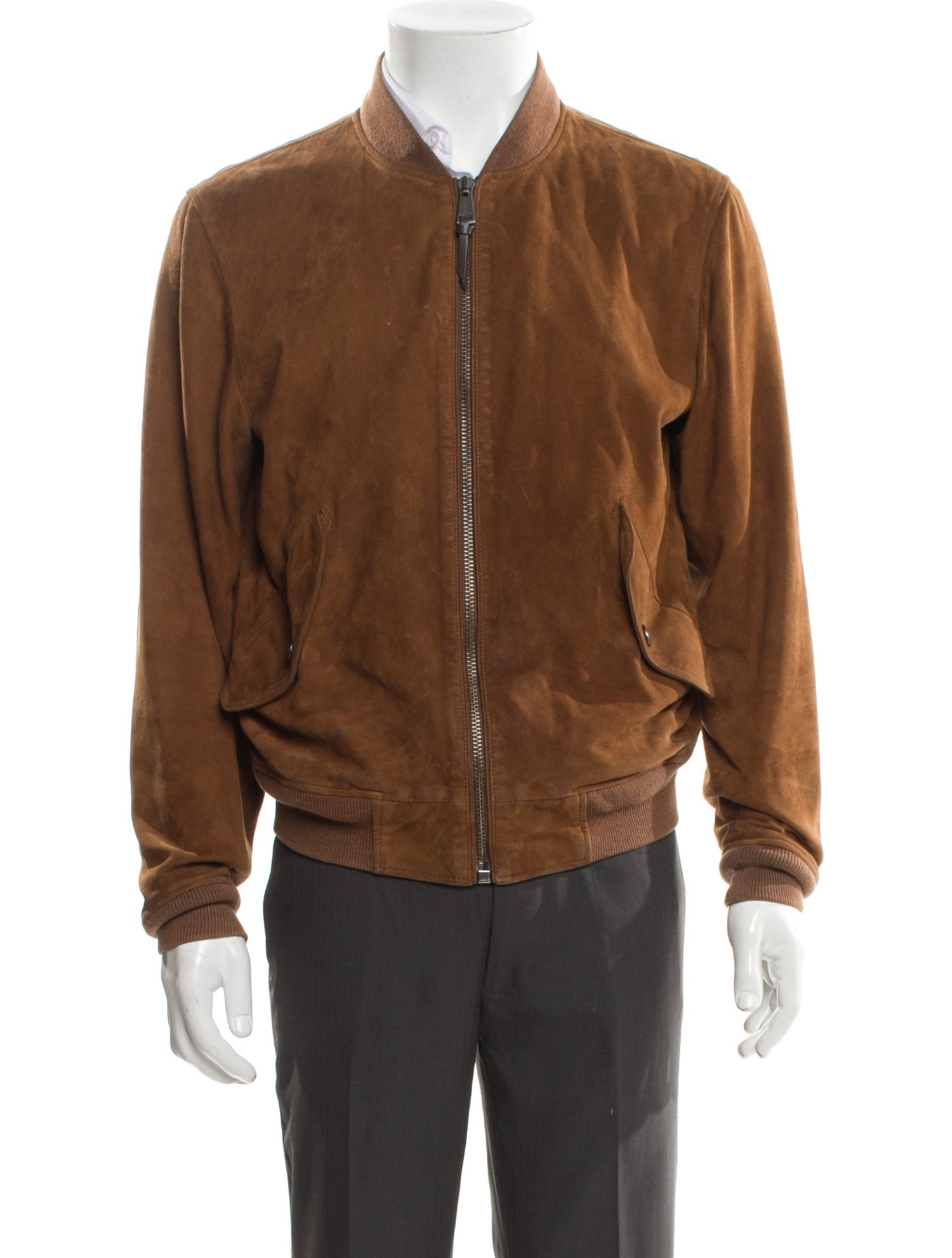 Polo Ralph Lauren Suede Bomber Jacket