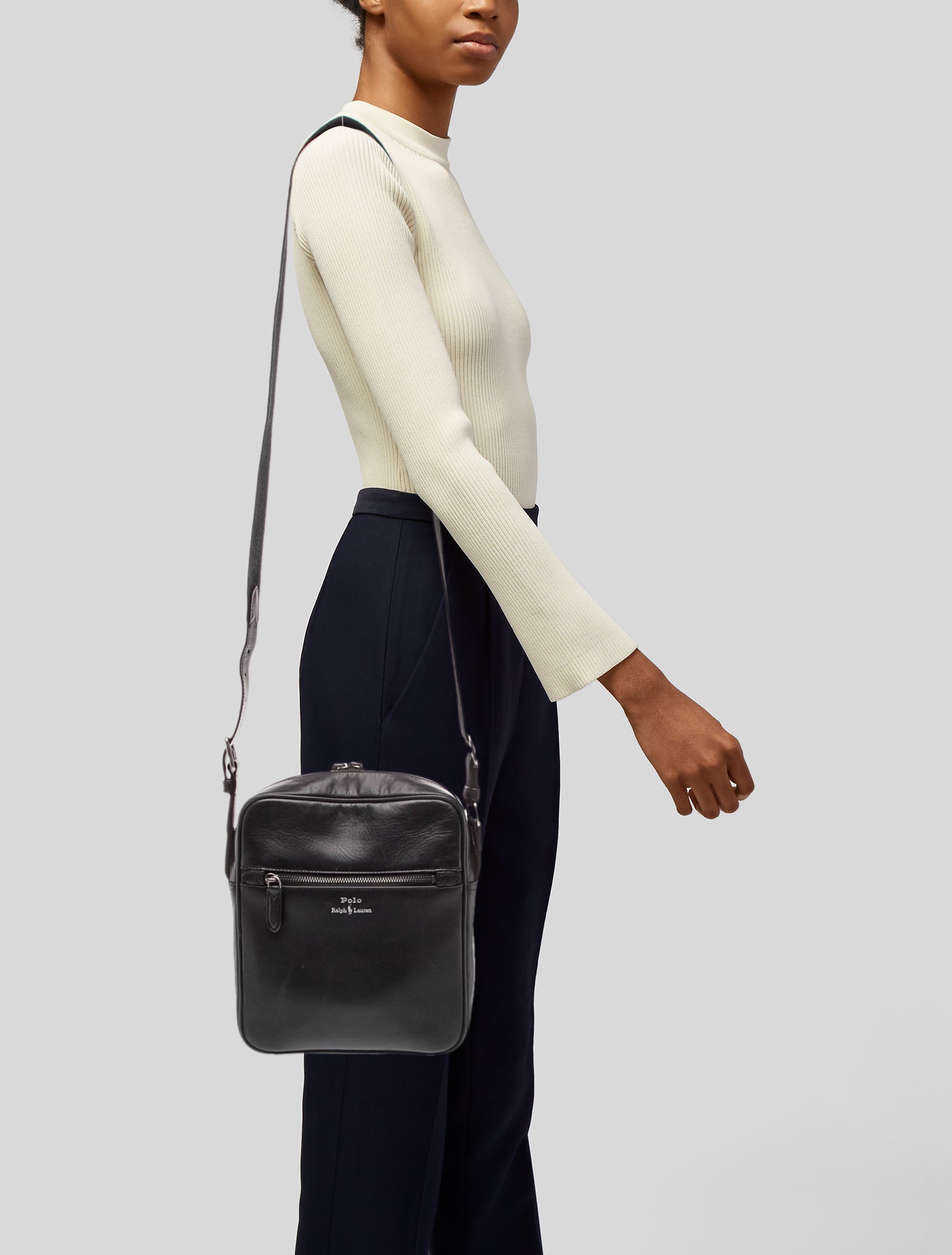 Polo Ralph Lauren Leather Crossbody Bag