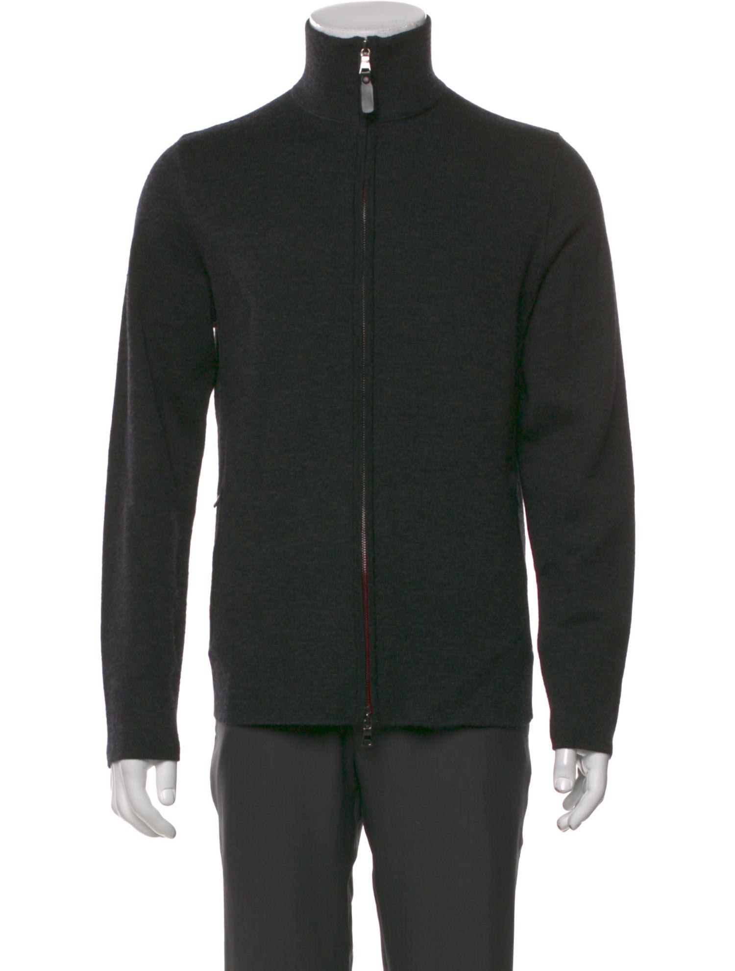 Polo Ralph Lauren Wool Mock Neck Cardigan