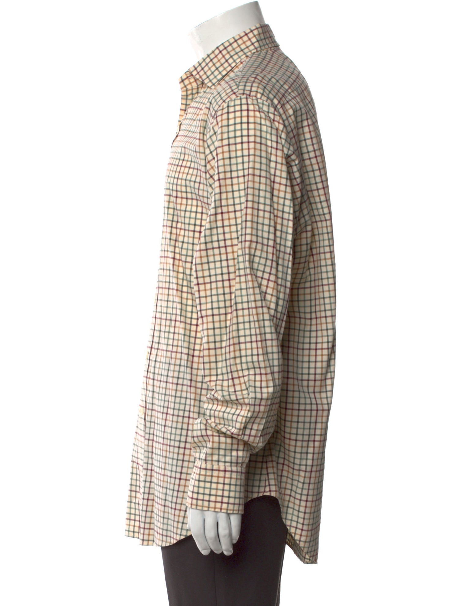 Polo Ralph Lauren Plaid Print Long Sleeve Shirt