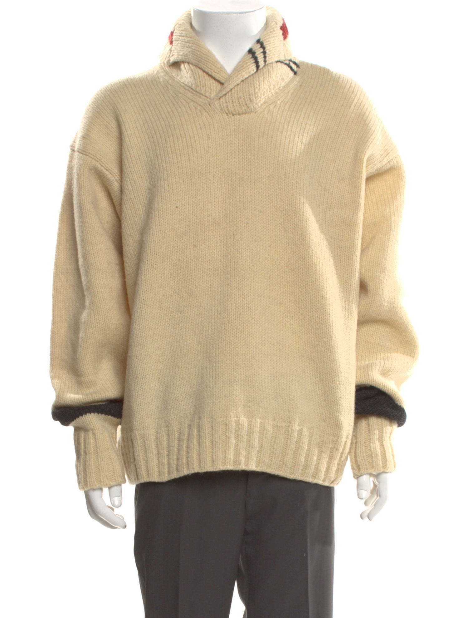 Polo Ralph Lauren Wool Mock Neck Polo Sweater