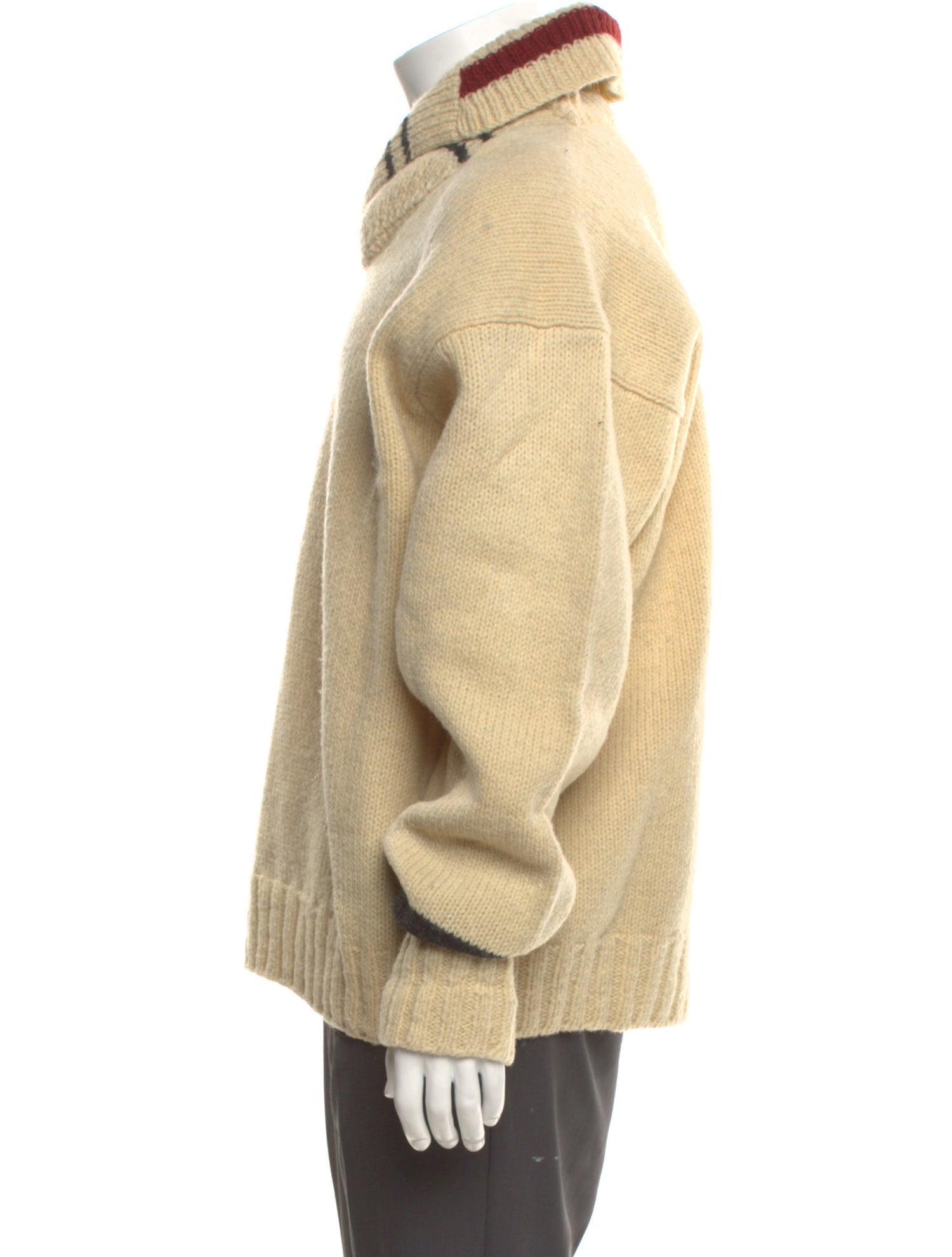 Polo Ralph Lauren Wool Mock Neck Polo Sweater