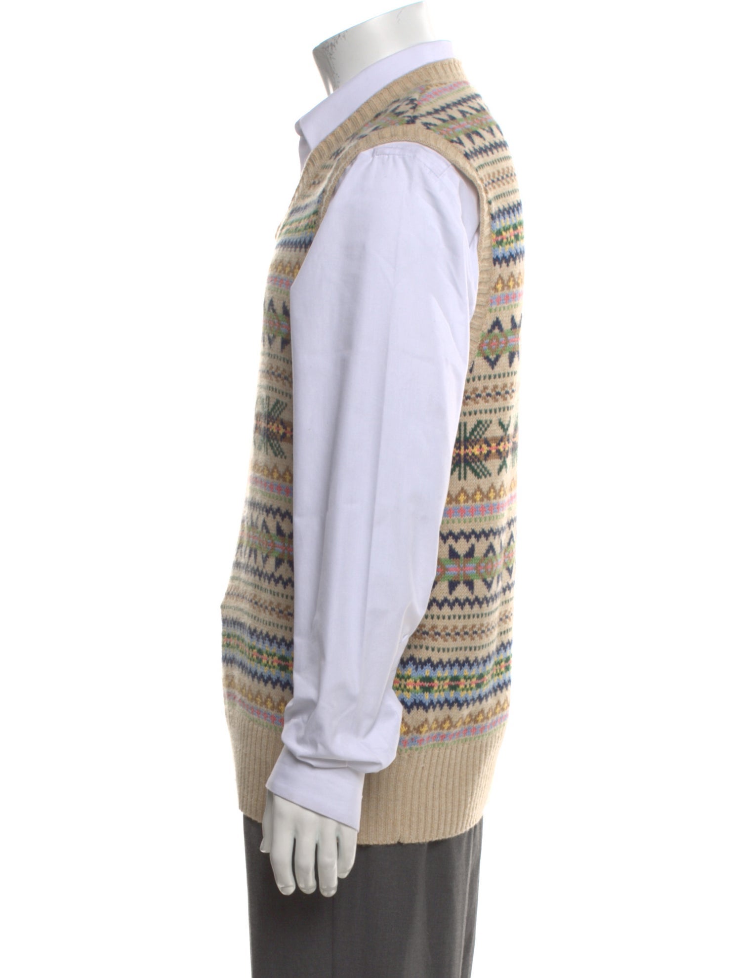 Polo Ralph Lauren Striped V-Neck Sweater Vest