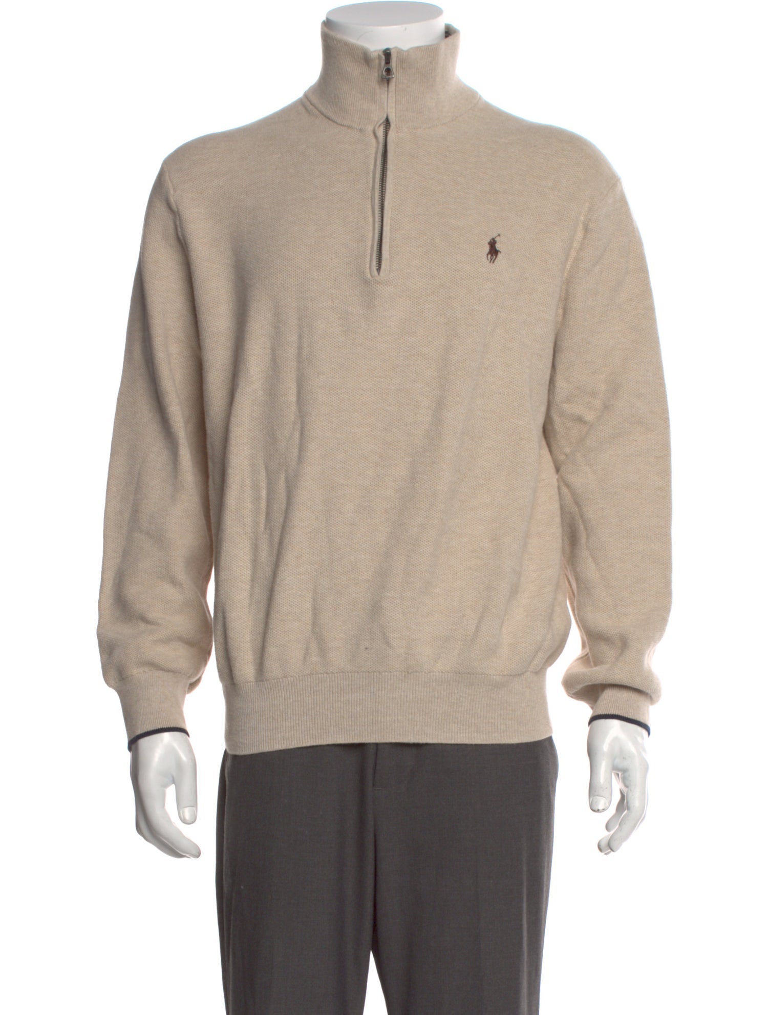 Polo Ralph Lauren Mock Neck Long Sleeve Pullover