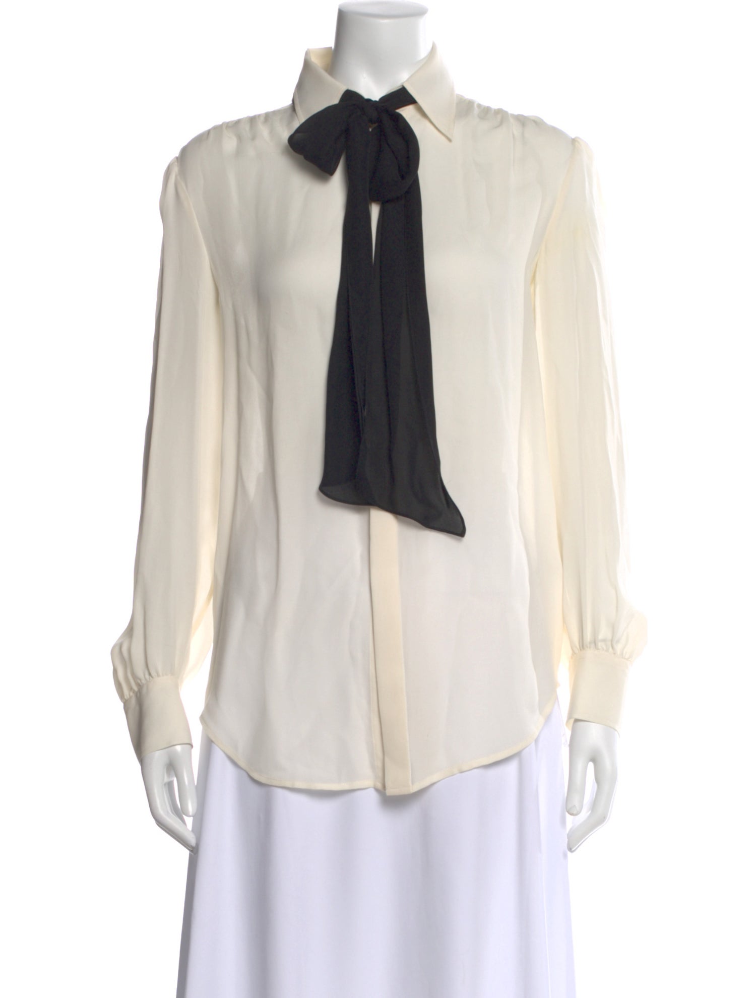Polo Ralph Lauren Silk Long Sleeve Blouse