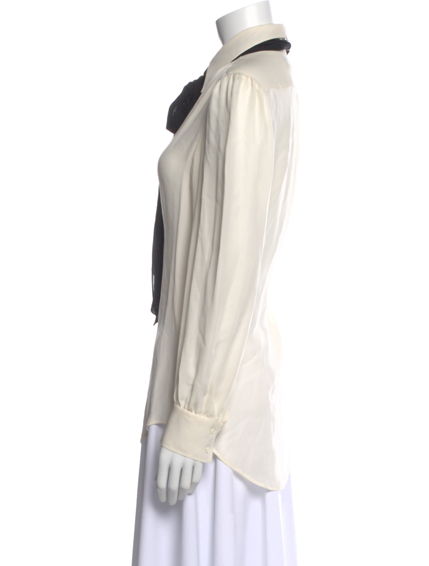 Polo Ralph Lauren Silk Long Sleeve Blouse