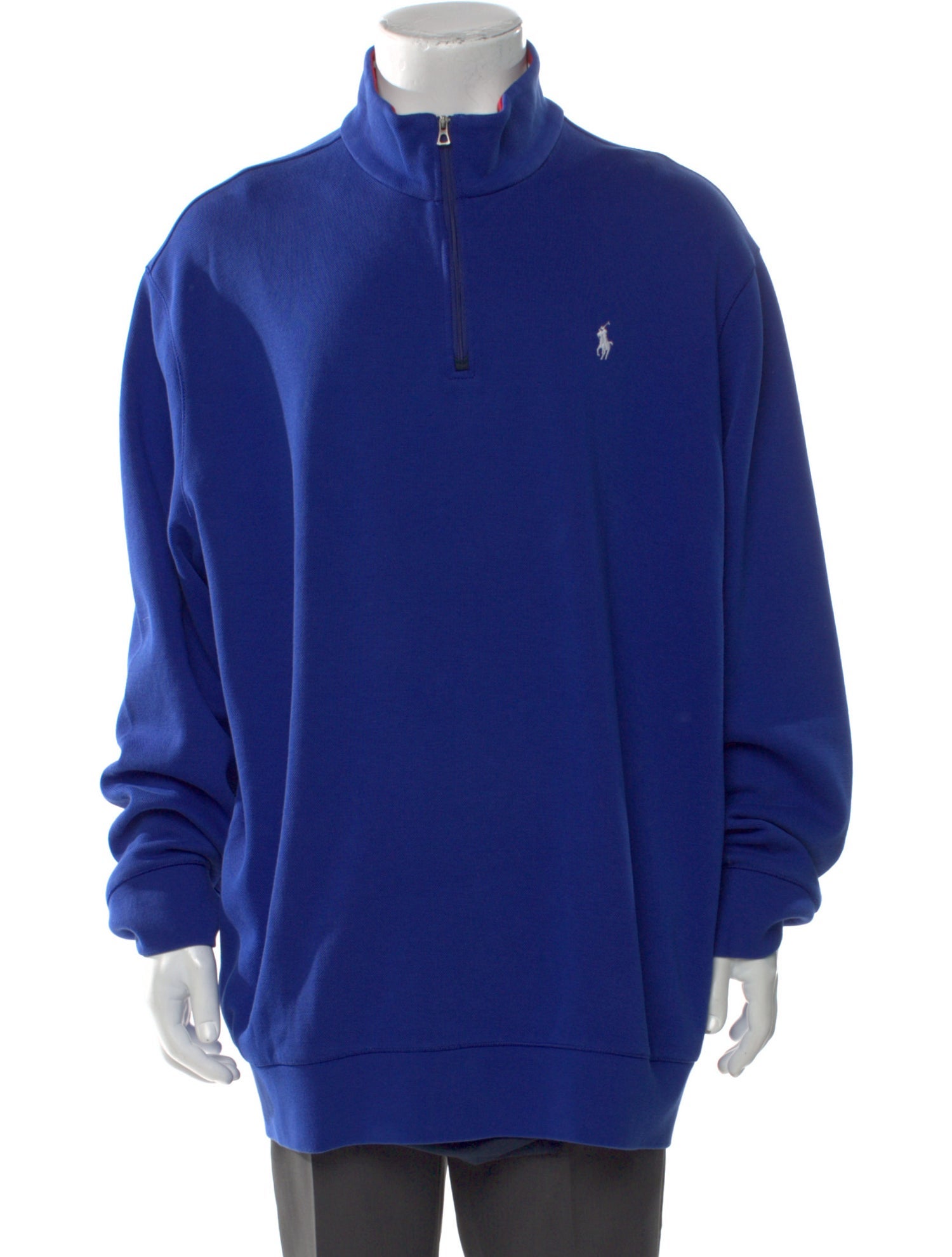 Polo Ralph Lauren Mock Neck Long Sleeve Polo Sweater