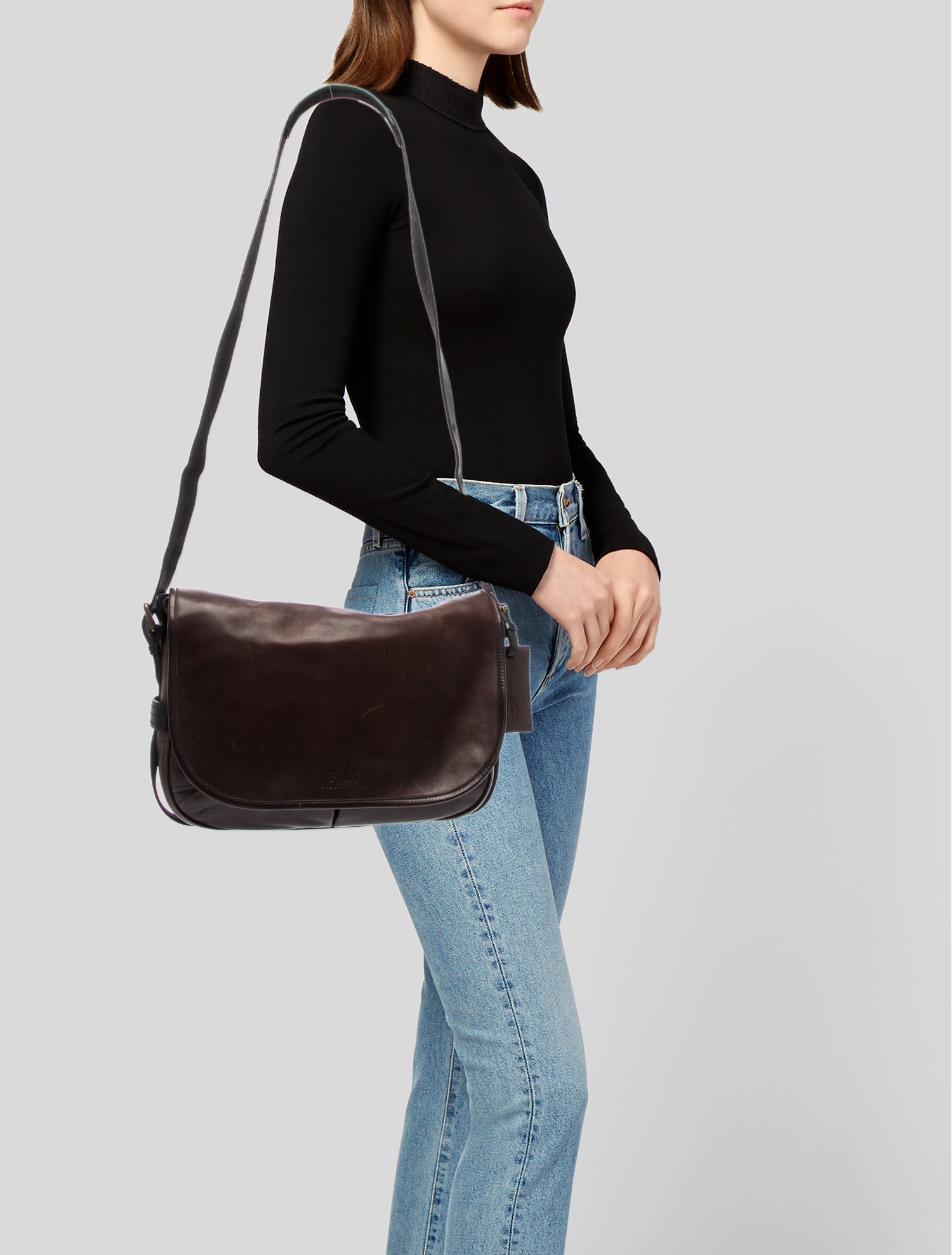 Polo Ralph Lauren Leather Crossbody Bag