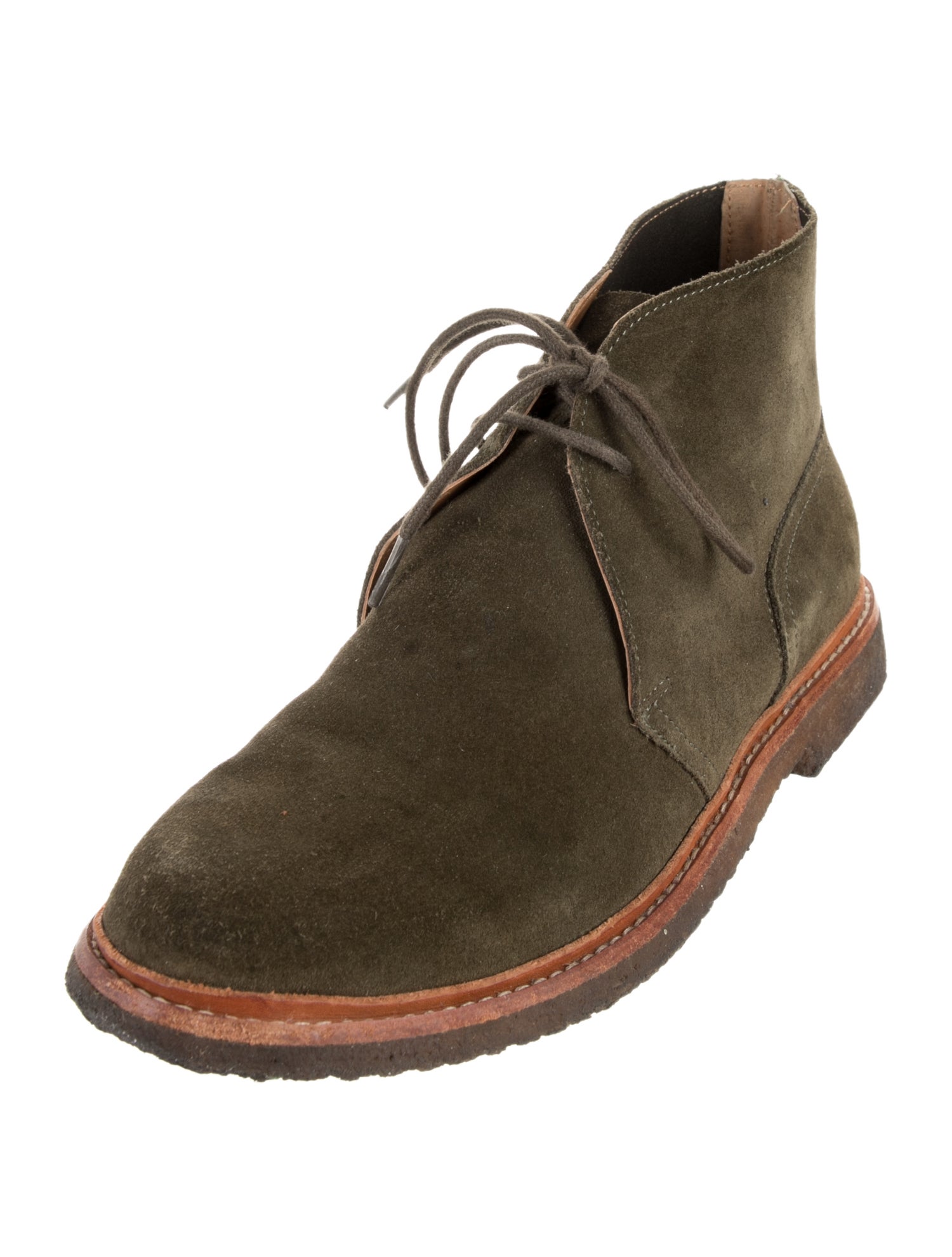 Polo Ralph Lauren Suede Lace-Up Boots
