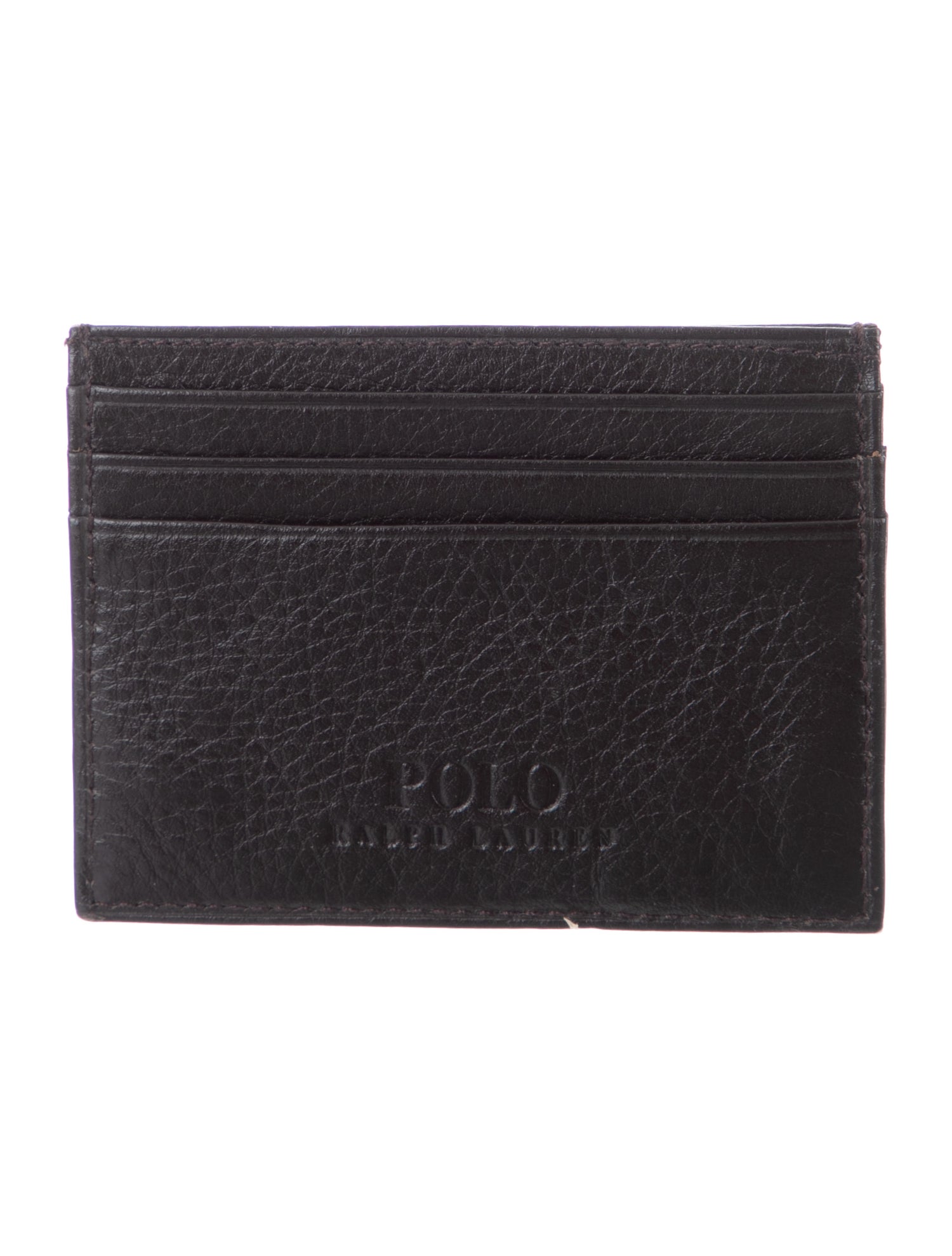 Polo Ralph Lauren Leather Printed Card Holder