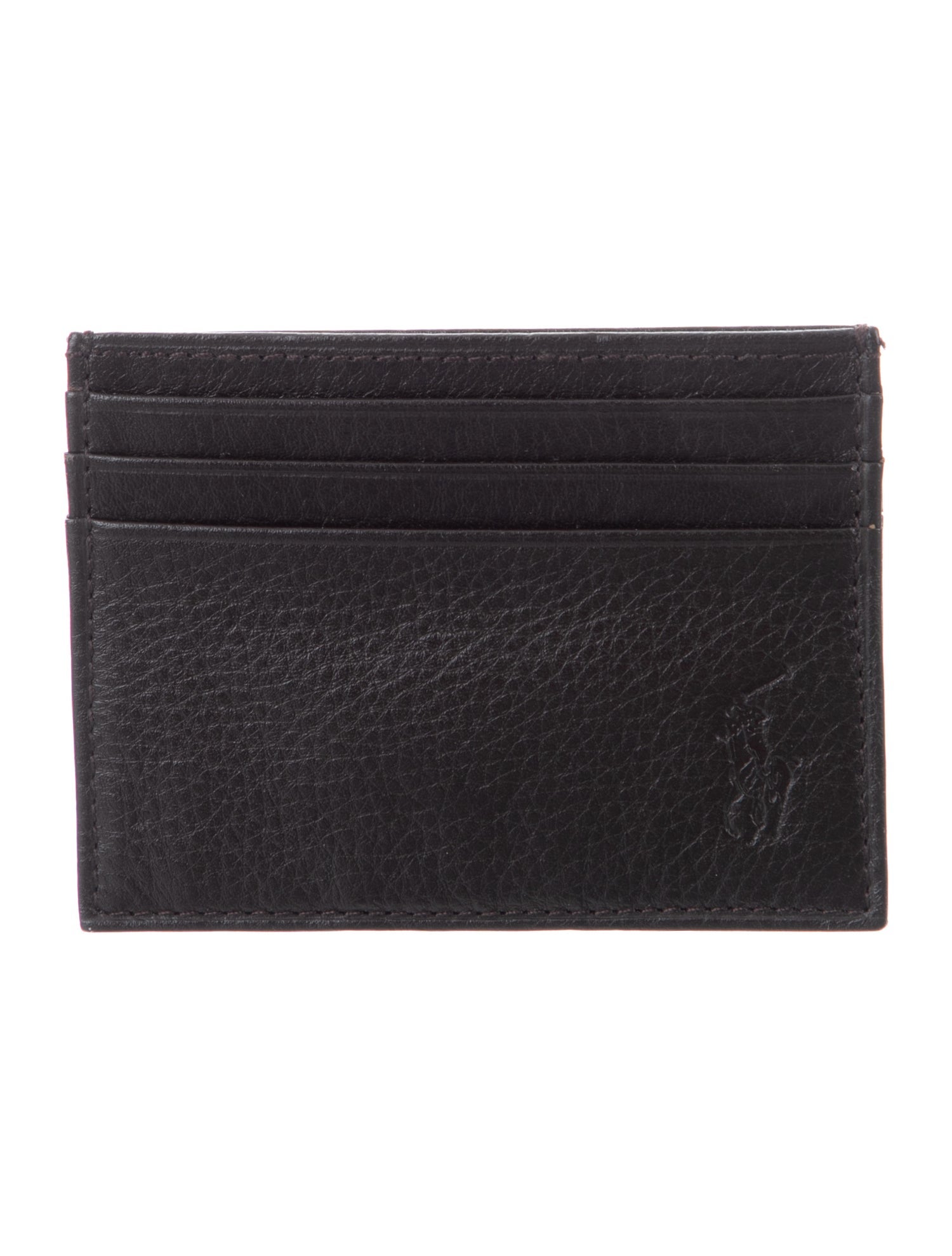 Polo Ralph Lauren Leather Printed Card Holder