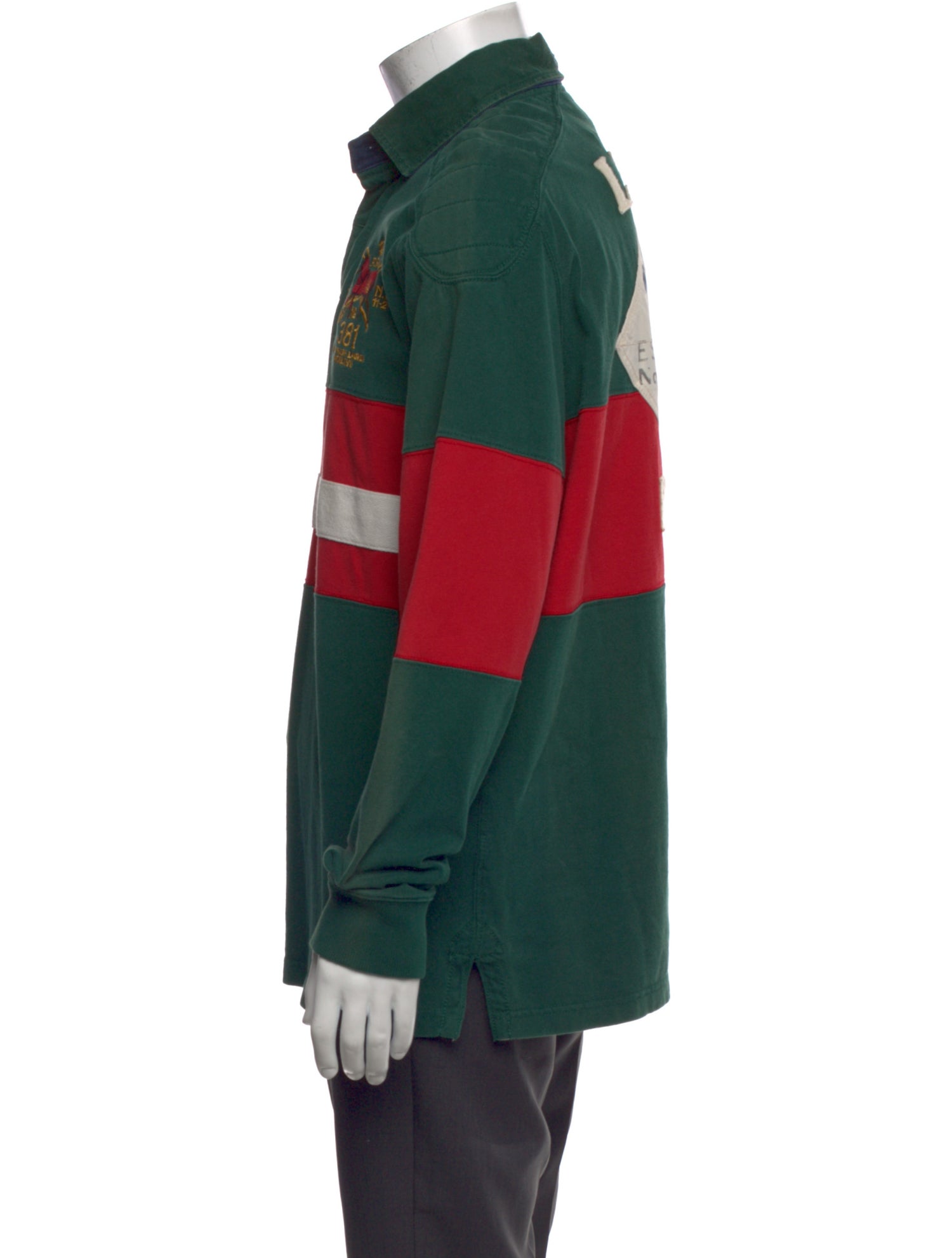 Polo Ralph Lauren Vintage Colorblock Pattern Shirt