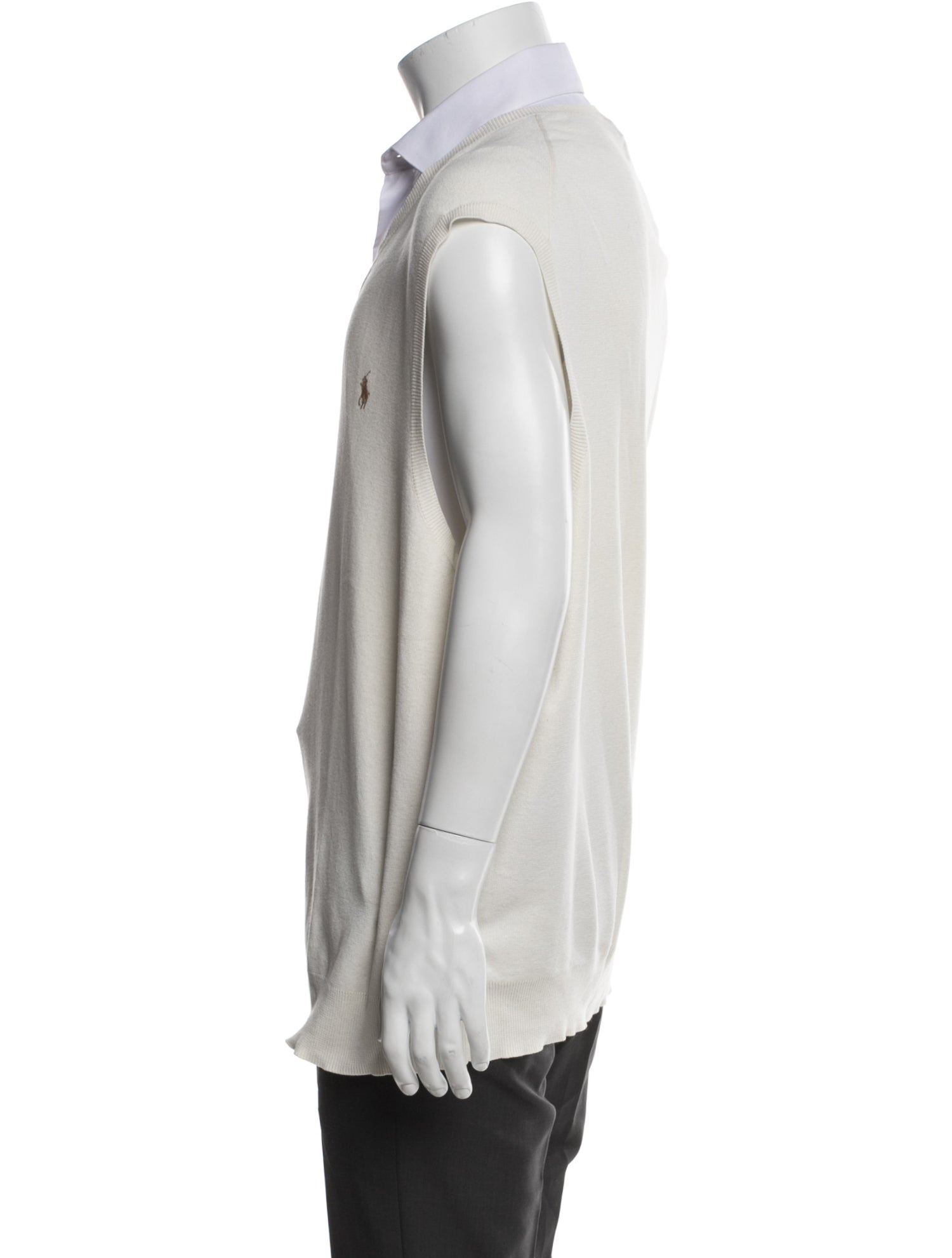 Polo Ralph Lauren V-Neck Long Sleeve Sweater Vest