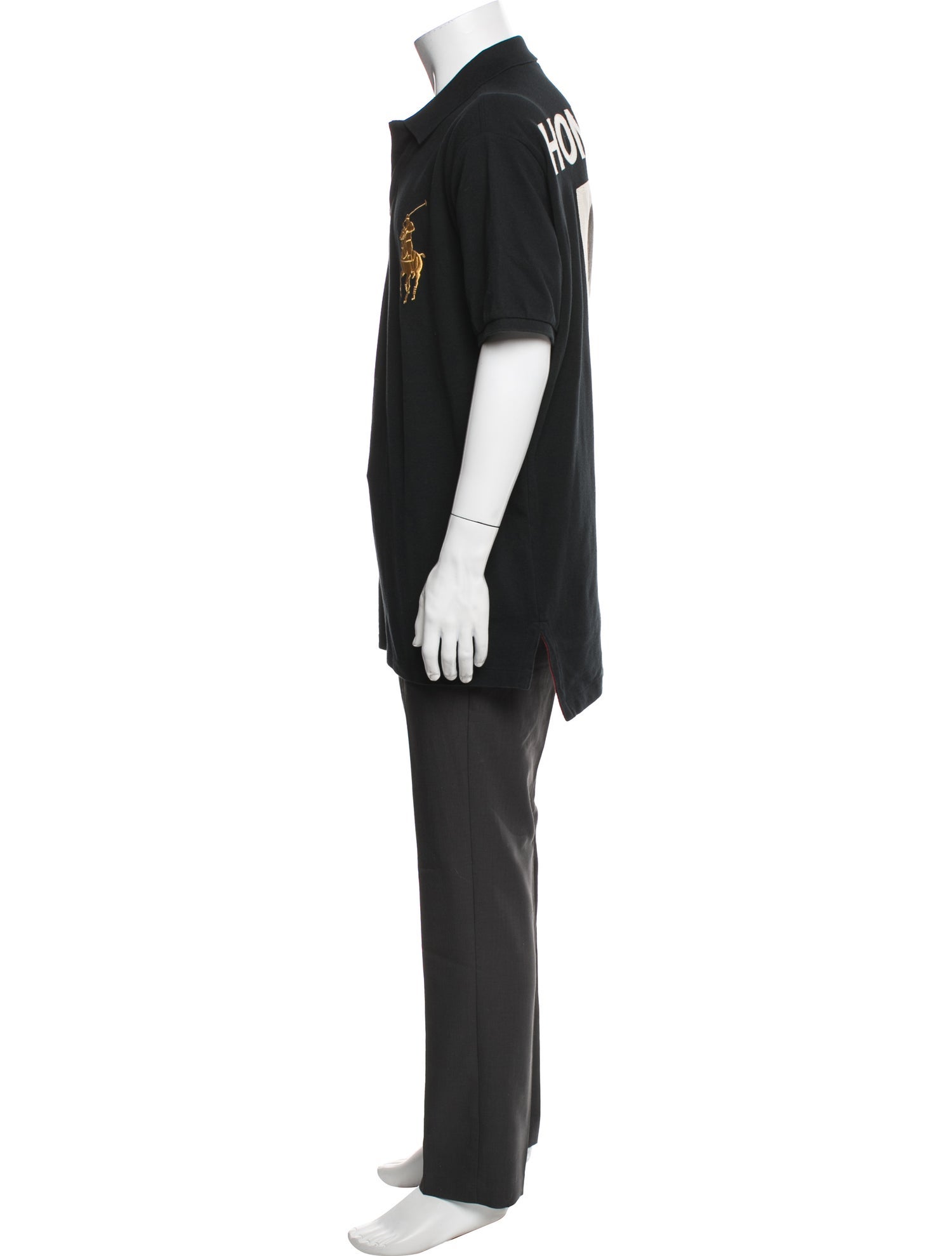 Polo Ralph Lauren Graphic Print V-Neck Polo Shirt