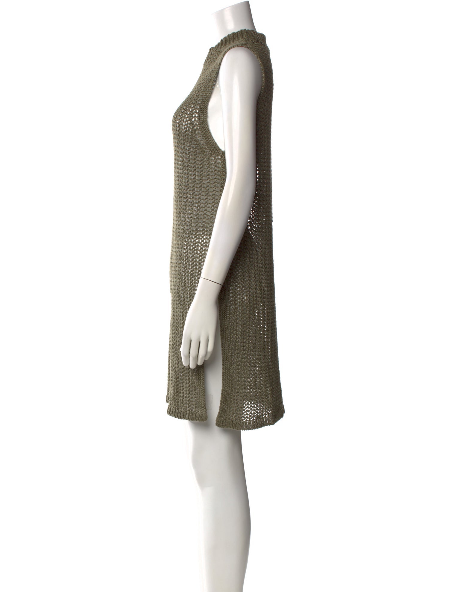 Polo Ralph Lauren Linen Mock Neck Sweater