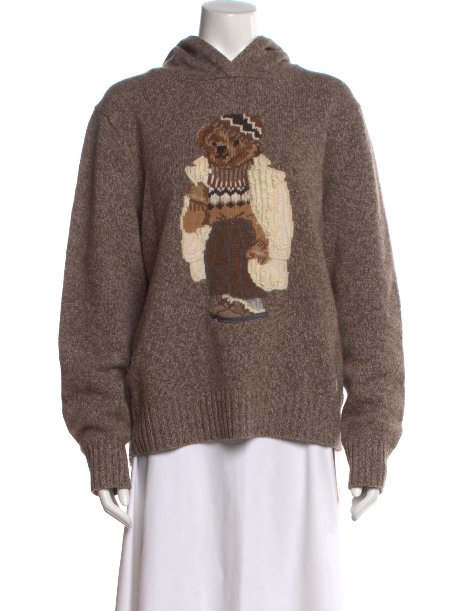 Polo Ralph Lauren Wool Graphic Print Sweater