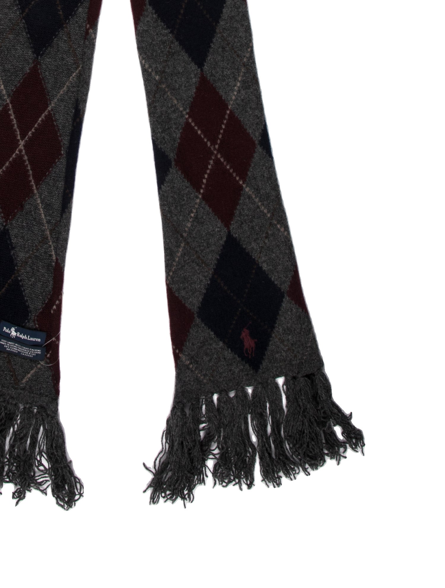 Polo Ralph Lauren Lambswool Striped Scarf